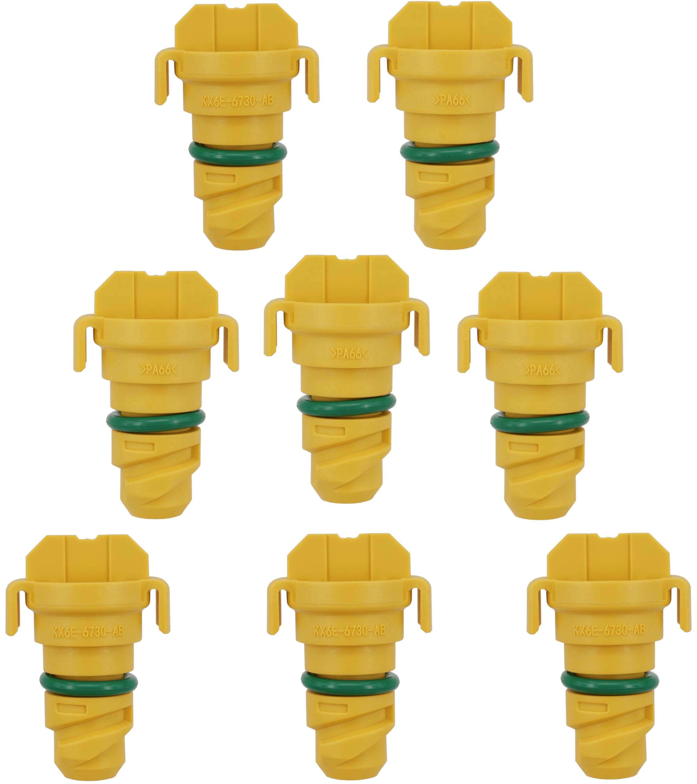 8Pcs Dsnaduo Oil Drain Plug Fit For 2011-2024 Ford F-150 F150 Mustang Bronco Edge Explorer Lincoln Aviator Mkz Kx6Z6730B Kx6Z-6730-B Bc3Z-6730-A Bc3Z-6730-B Ft4Z-6730-A Bc3Z6730A Bc3Z6730B