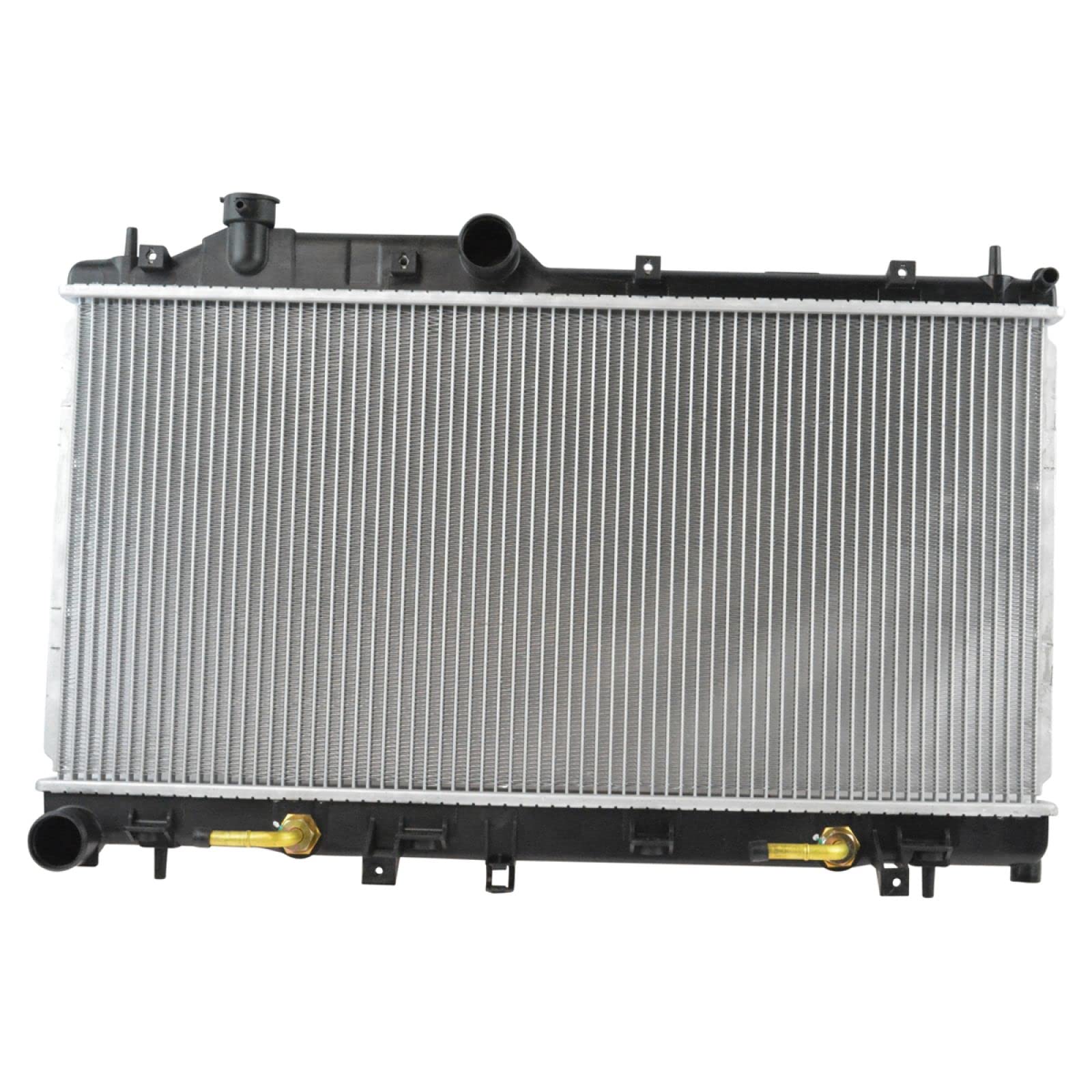 Trq Radiator Assembly Aluminum Core Compatible With 05-09 Subaru Legacy Outback Cu2778 Su3010150