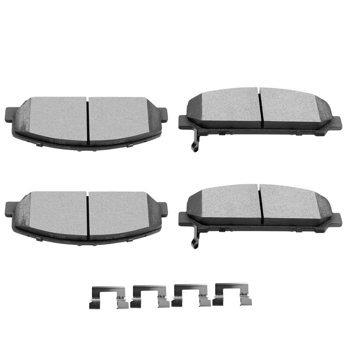 Scitoo D1286 Front Ceramic Brake Pads Sets Fit For Nissan Armada 2006-2012