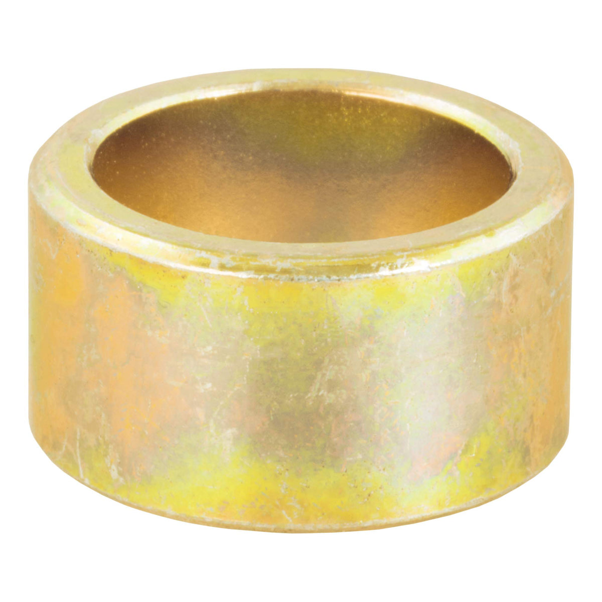 Curt 21101 Trailer Hitch Ball Hole Reducer Bushing, Reduces 1-Inch Diameter To 3/4-Inch Stem, Yellow Zinc