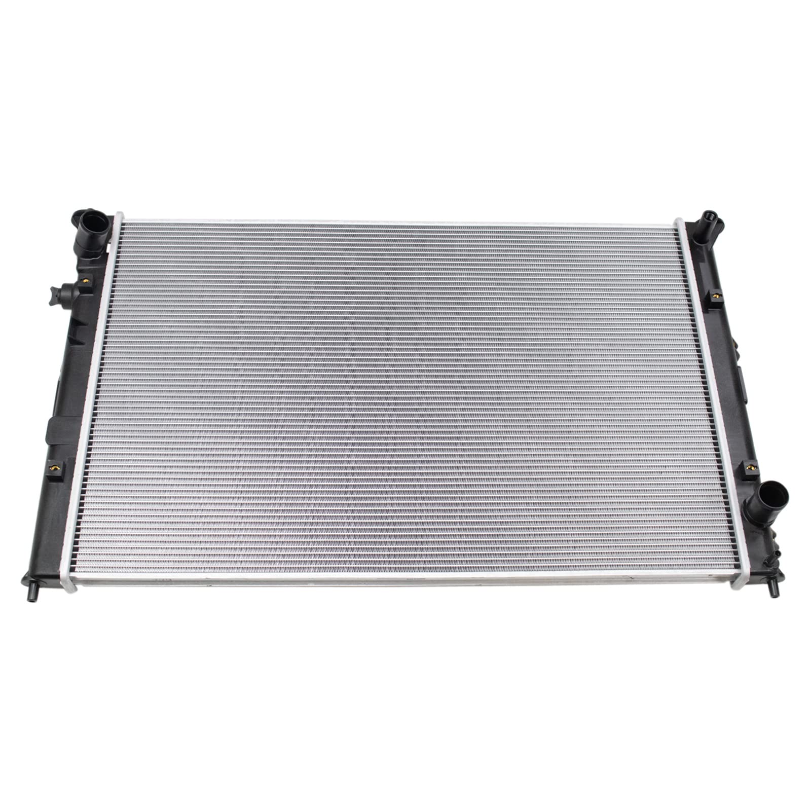 Trq Radiator Assembly Aluminum Core Compatible With 16-21 Honda Civic Cu13582
