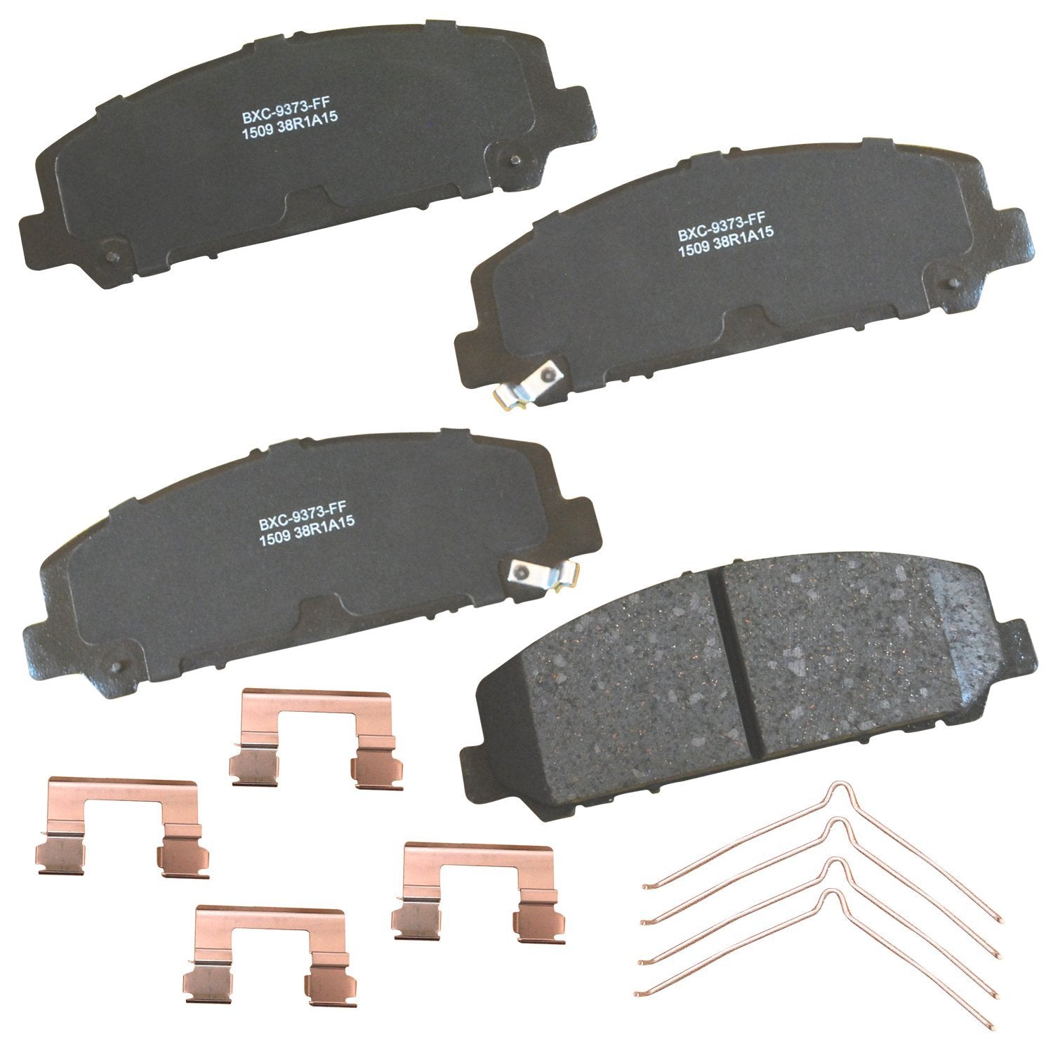Bendix Premium Sbc1509 Ceramic Front Brake Pads For Infiniti Qx56 2013-2006, Qx80 2024-2014, Nissan Armada 2015-2006, Armada 202