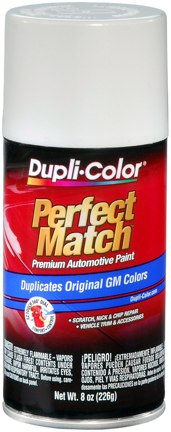 Dupli-Color Ebgm04347-6 Pk Olympic White General Motors Exact-Match Automotive Paint - 8 Oz. Aerosol, (Case Of 6)