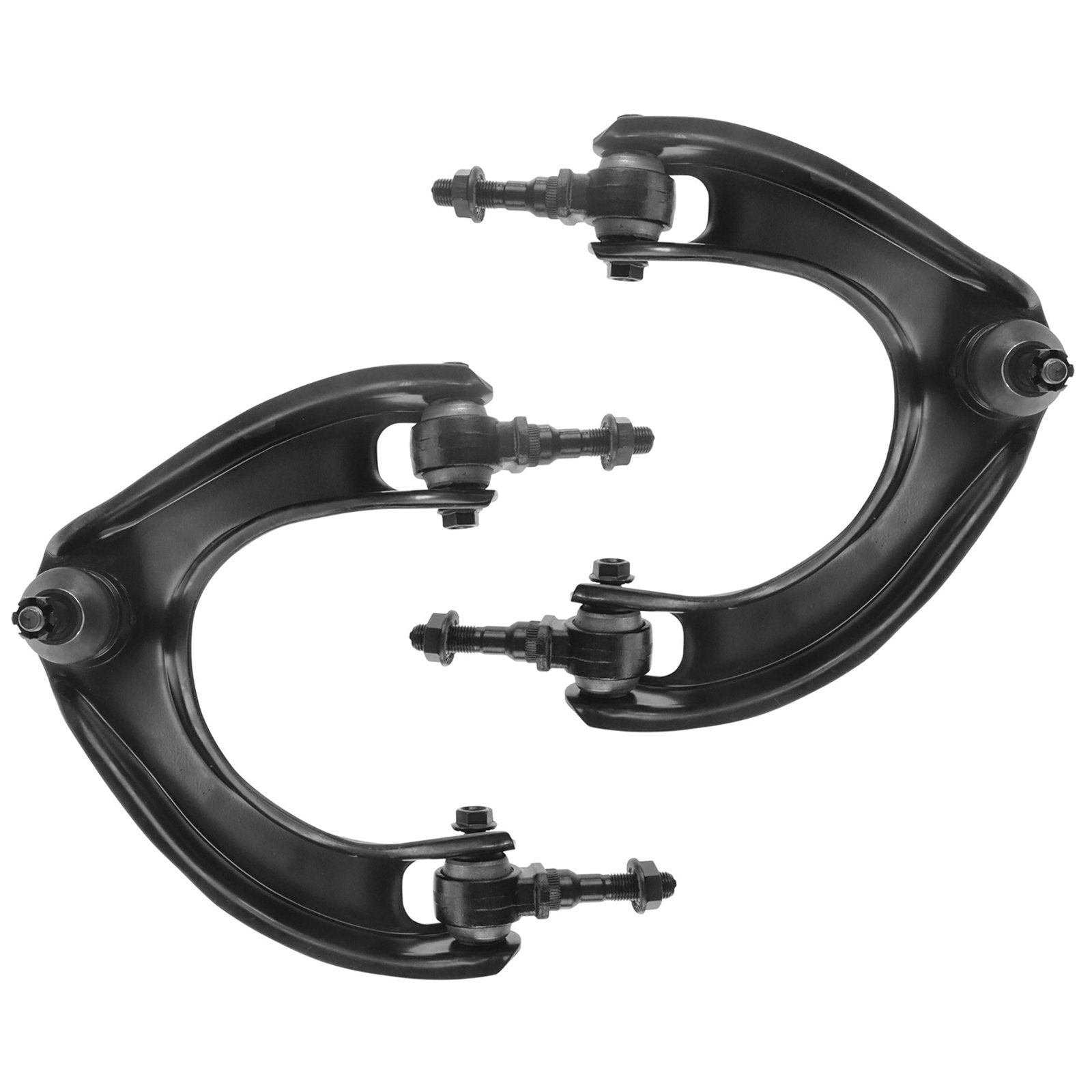 Trq Front Upper Control Arm With Ball Joint Set Compatible With 1990-1993 Acura Integra