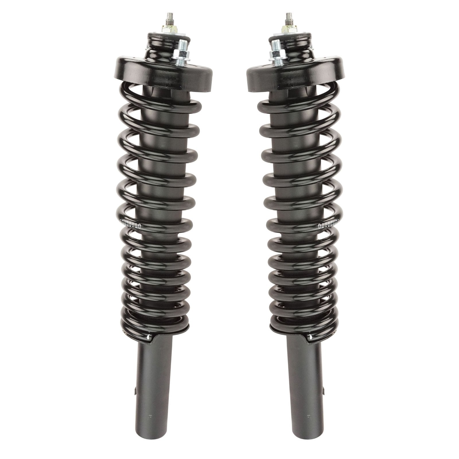 Trq Front Strut & Coil Spring Assembly Set Driver & Passenger Sides Compatible With 96-00 Honda Civic