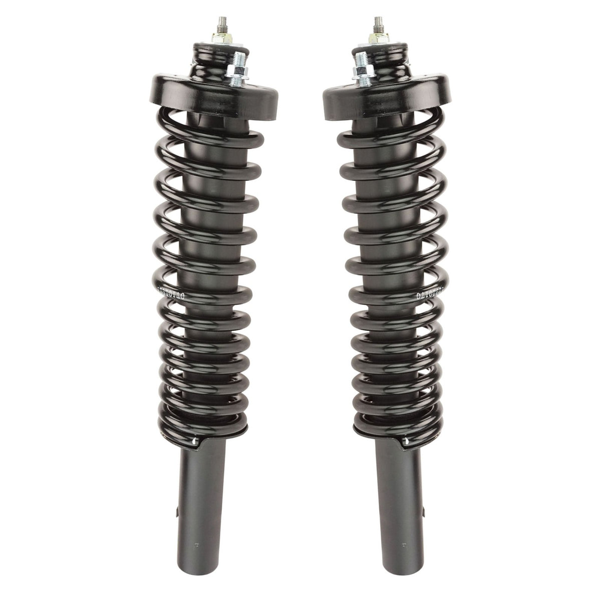 Trq Front Strut & Coil Spring Assembly Set Driver & Passenger Sides Compatible With 96-00 Honda Civic