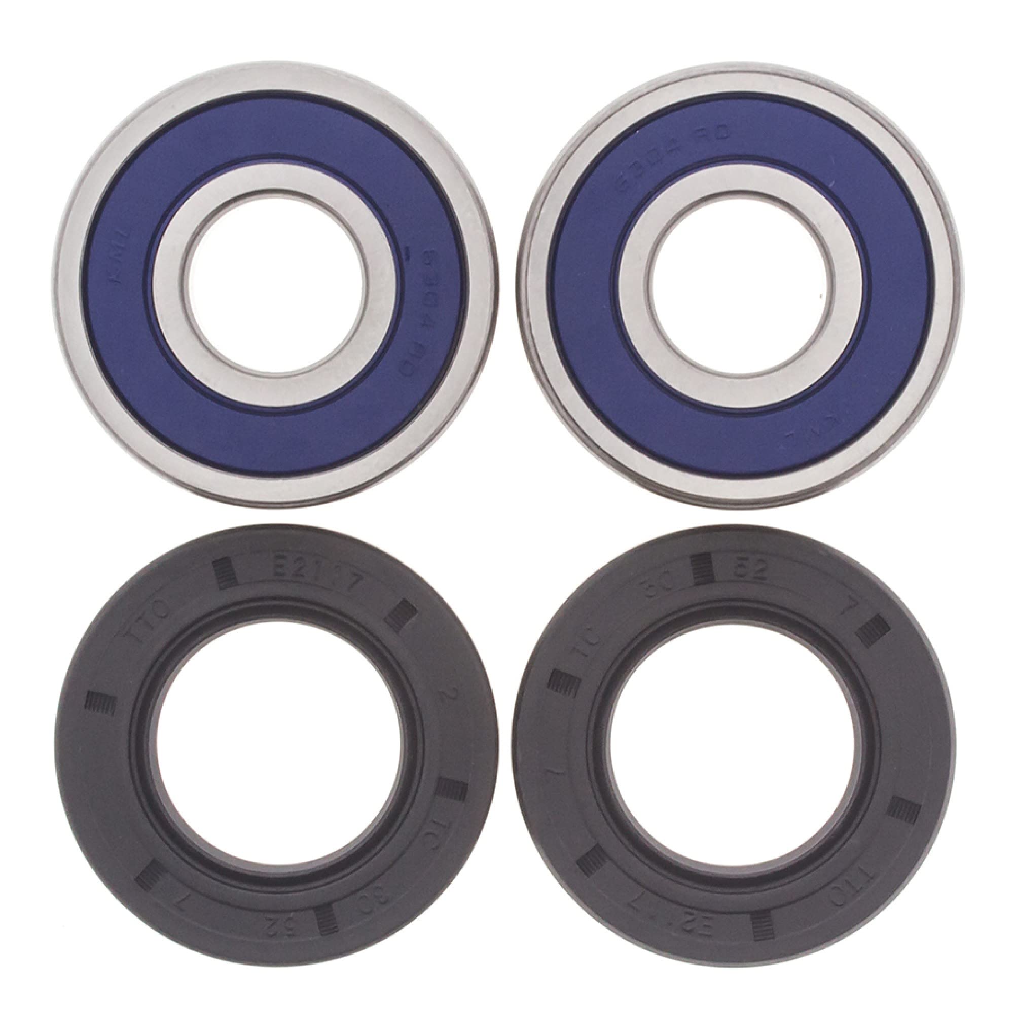 All Balls Racing 25-1382 Wheel Bearing Kit (Repl 25-1354) Compatible With/Replacement For Honda Victory Kawasaki Suzuki