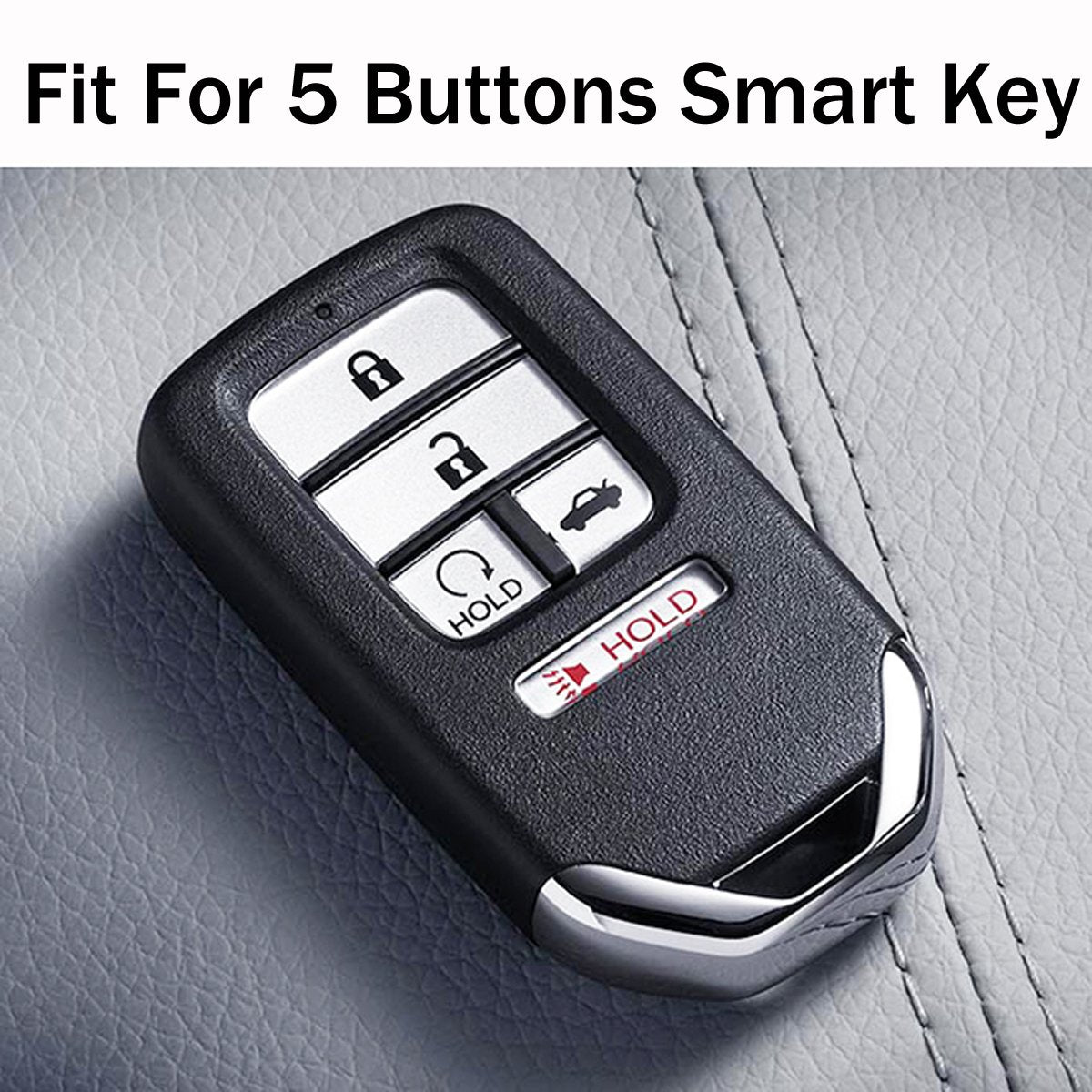 Coolbestda 2Pcs Silicone Key Fob Cover Case Pouch Glove Full Protector Remote Keyless Entry For 2018 2019 2020 2021 Honda Civic
