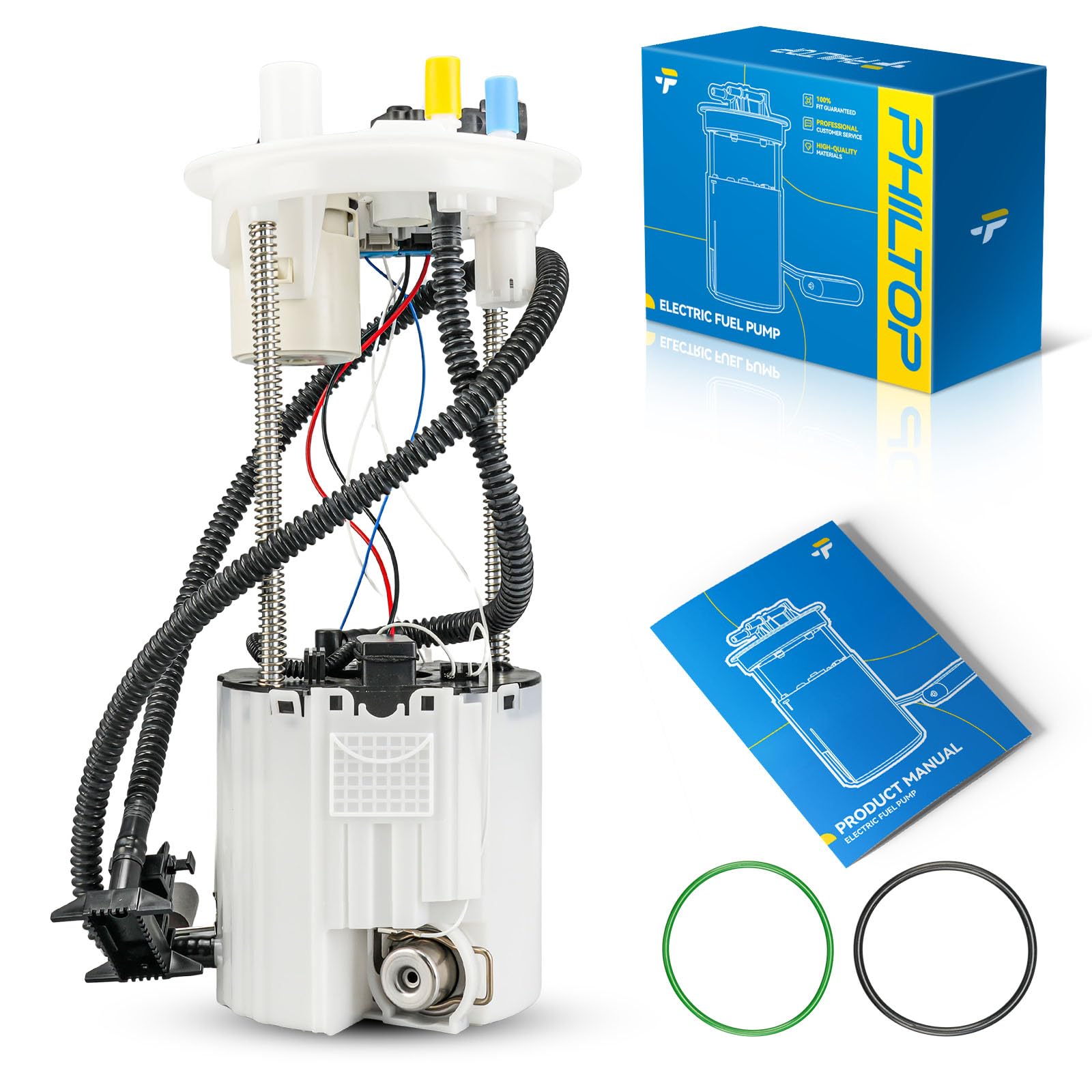 PHILTOP Electric Fuel Pump Assembly Fits for Saturn Vue 2008 2009 2010, FG1740