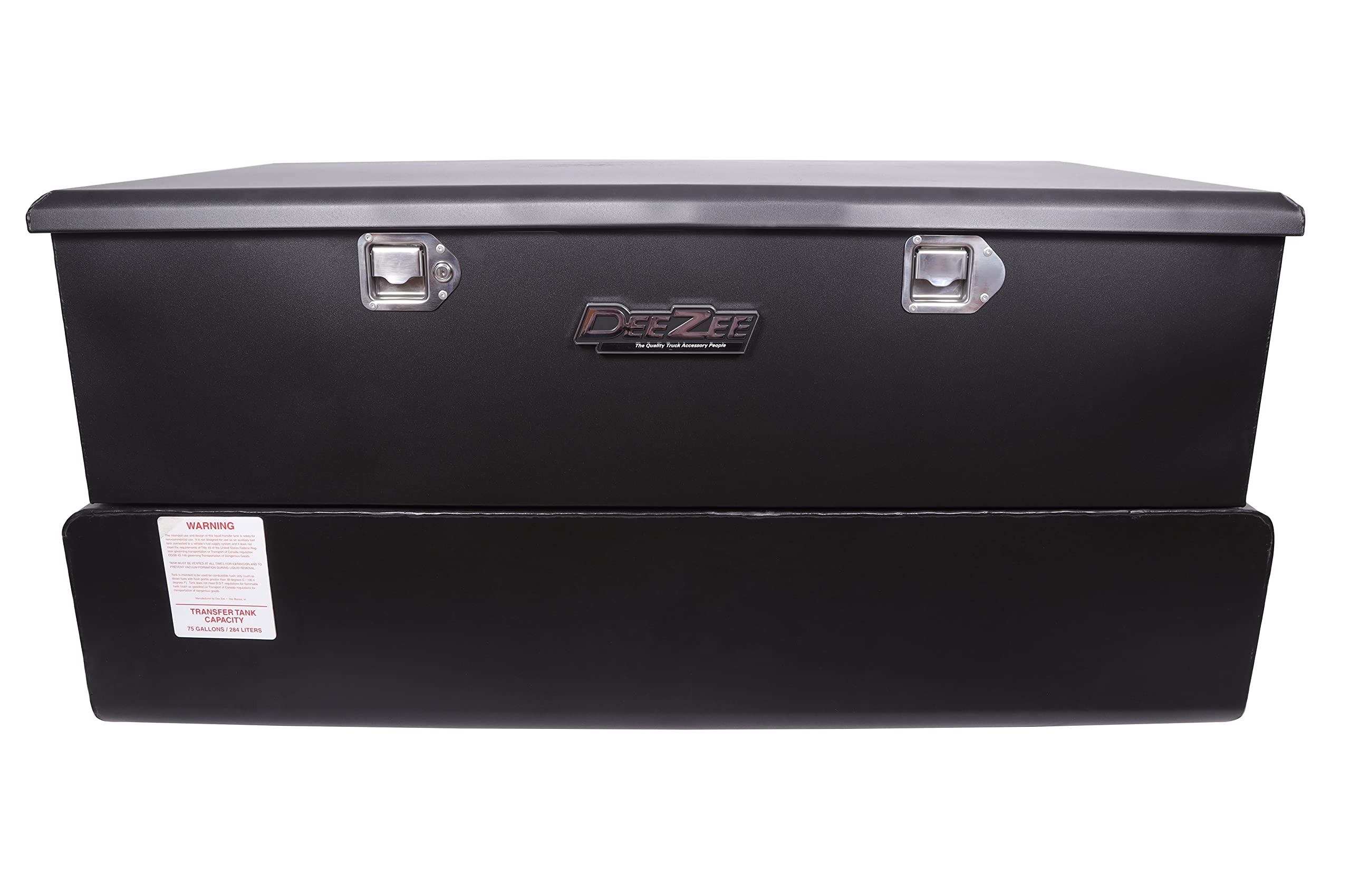 Dee Zee Dz92847Sb 62 Gallon Black Steel Combo Transfer Tank With Pump