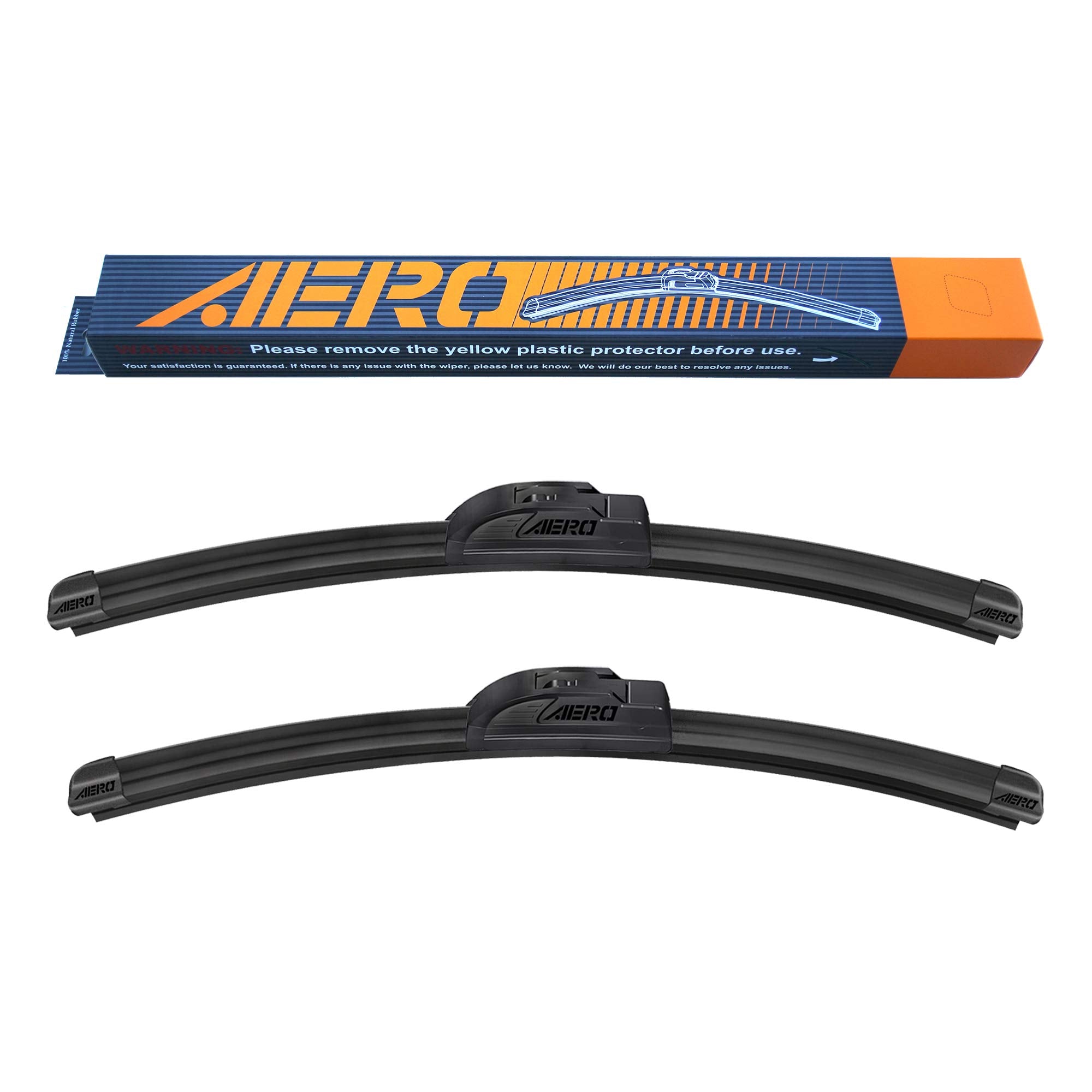 Aero 28' + 12' Premium All-Season Beam Windshield Wiper Blades (Pack Of 2)