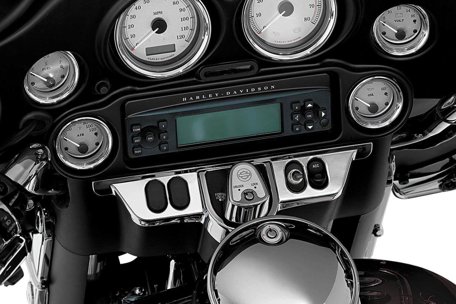 96-13 Harley Flhtc: Kuryakyn Switch Panel Accent