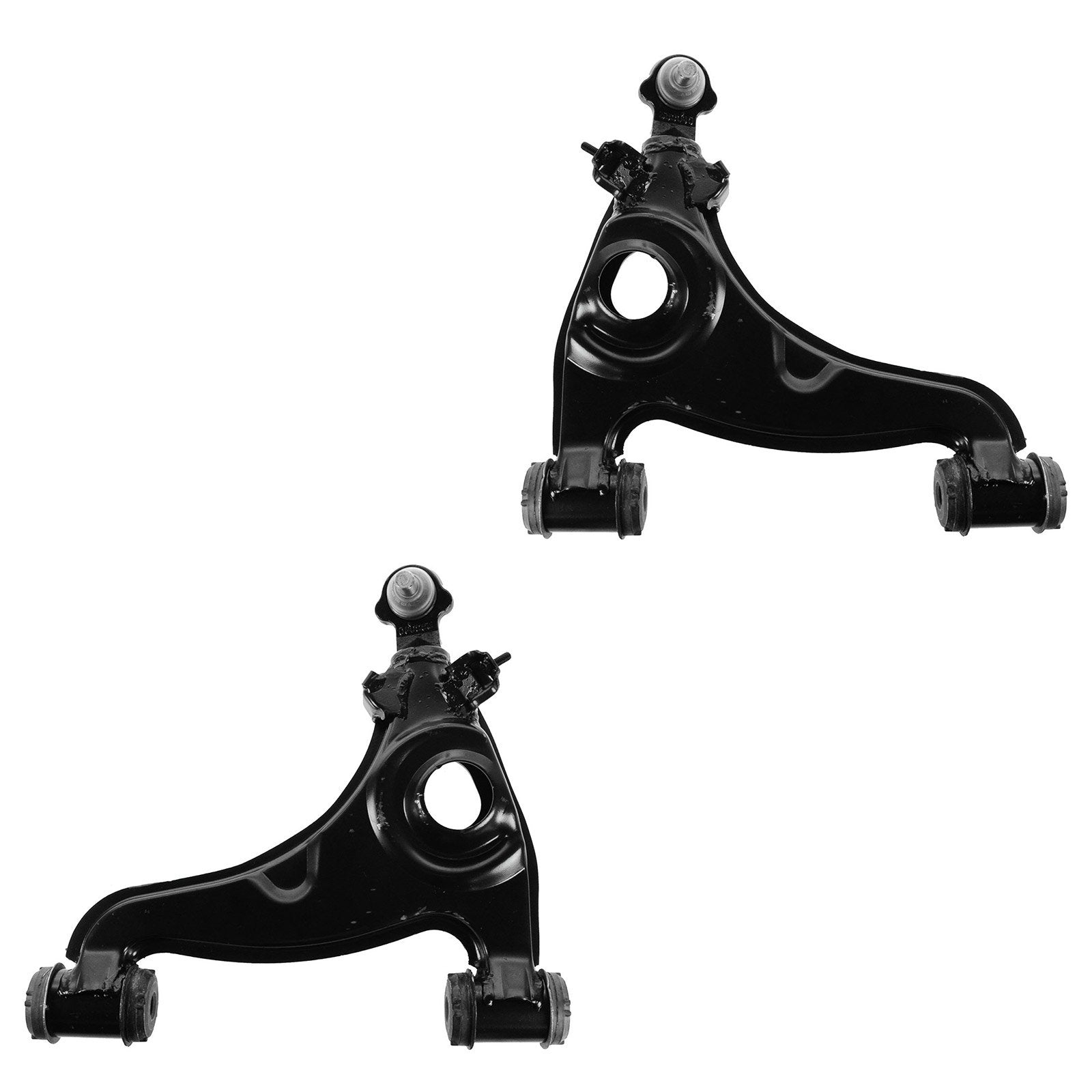 Trq Front Lower Control Arm With Ball Joint Set Compatible With 1988-1989 Mercedes-Benz 260E 300Ce 1990-1993 300D 1988-1993 300E