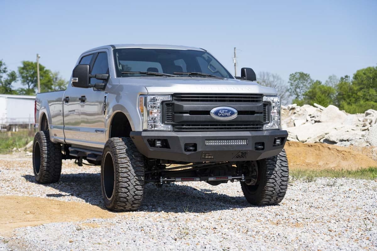 Rough Country Heavy Duty Front Led Bumper For 2017-2022 F-250/F-350-10787