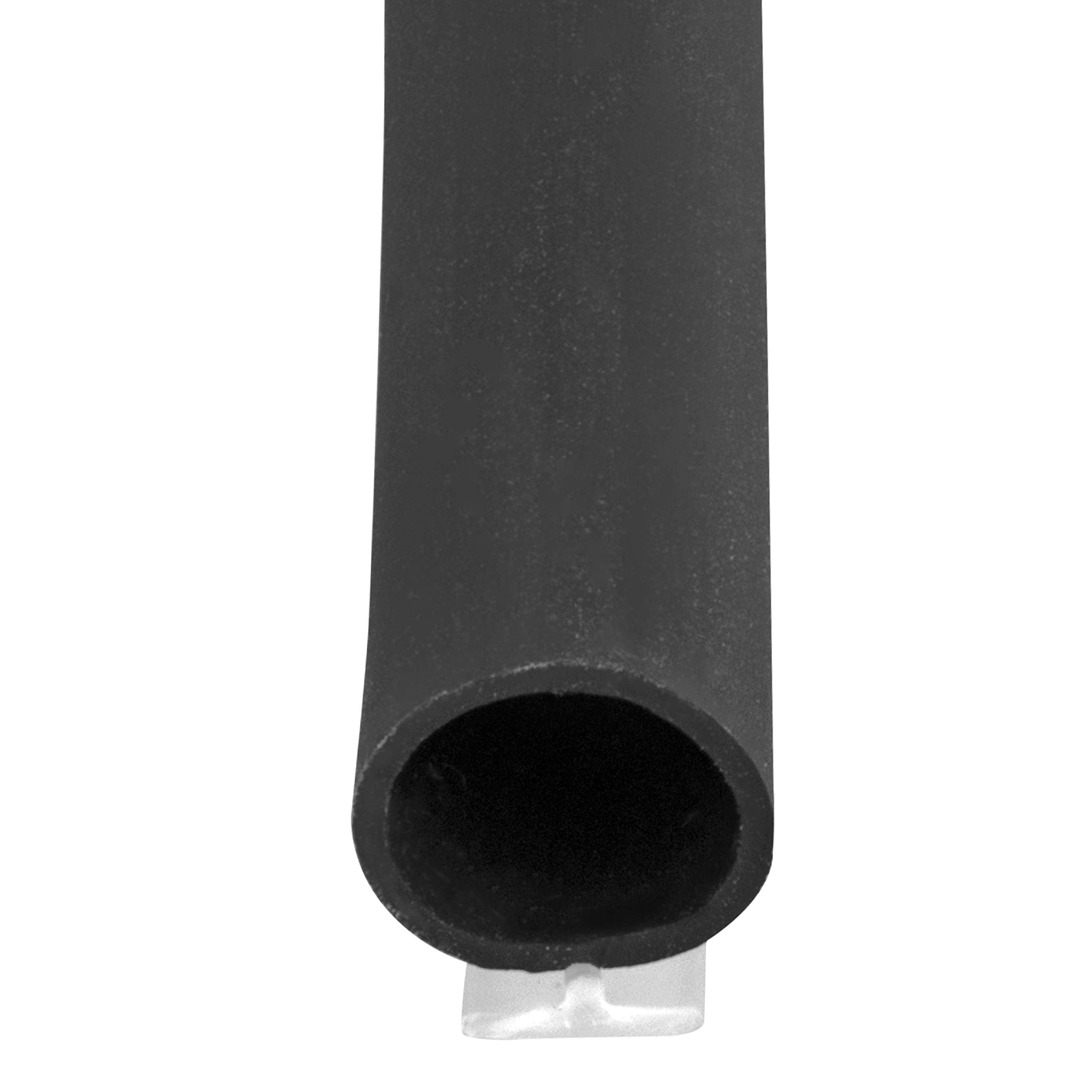 T-Slot Mount Window Weatherstrip Seal 5/16' Bulb Bubble For 3/16' Slot Receptacle 3 Colors & 5 Length Options (25', Black)