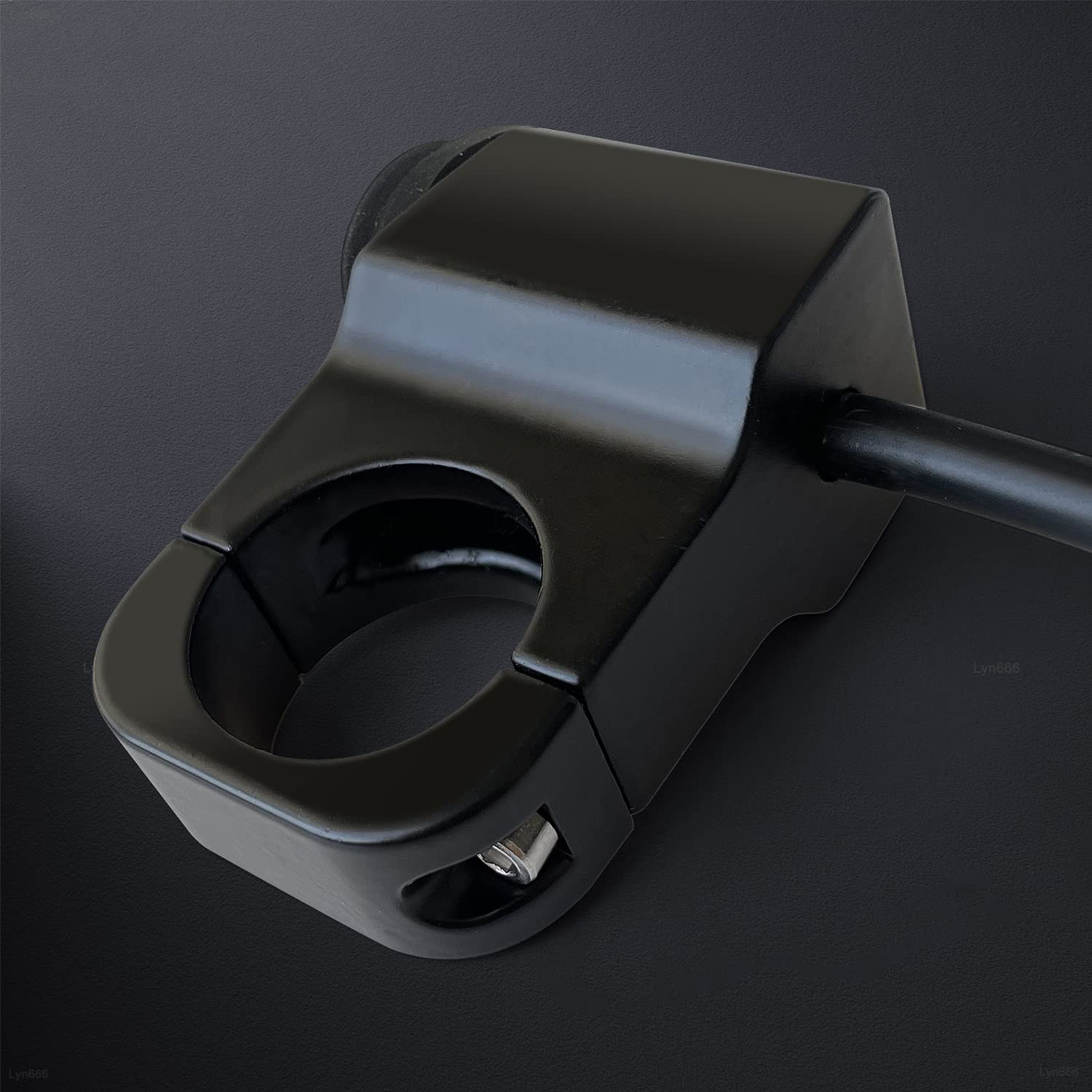 1 Piece Motorcycle Handlebar Switch Atv Handlebar Light Switch 12V Aluminium Alloy Push Botton Waterproof Switches For Motorcycl