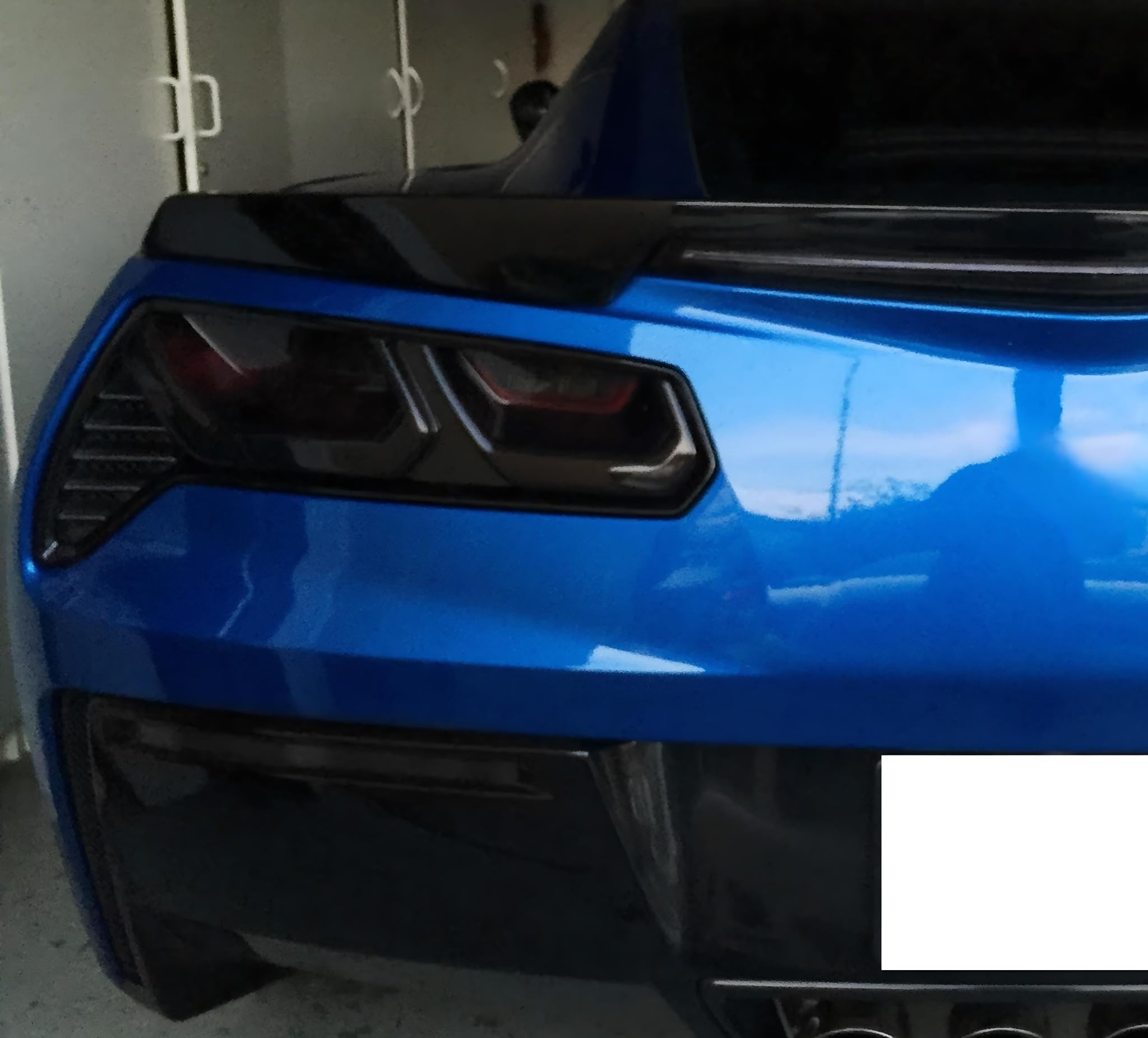 Ijdmtoy Smoked Lens Rear Bumper Reflector Lenses Compatible With 2014-19 Chevrolet C7 Corvette, Oe-Spec Lh Rh Assembly