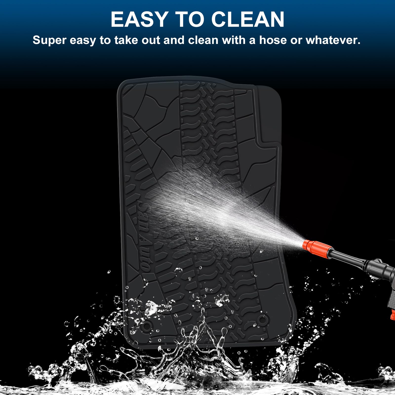 San Auto Car Floor Mat For Jeep Wrangler Jl 4X4 Door Sahara Rubicon 2018 2019 2020 2021 2022 2023 2024 2025 Custom Fit Black Red