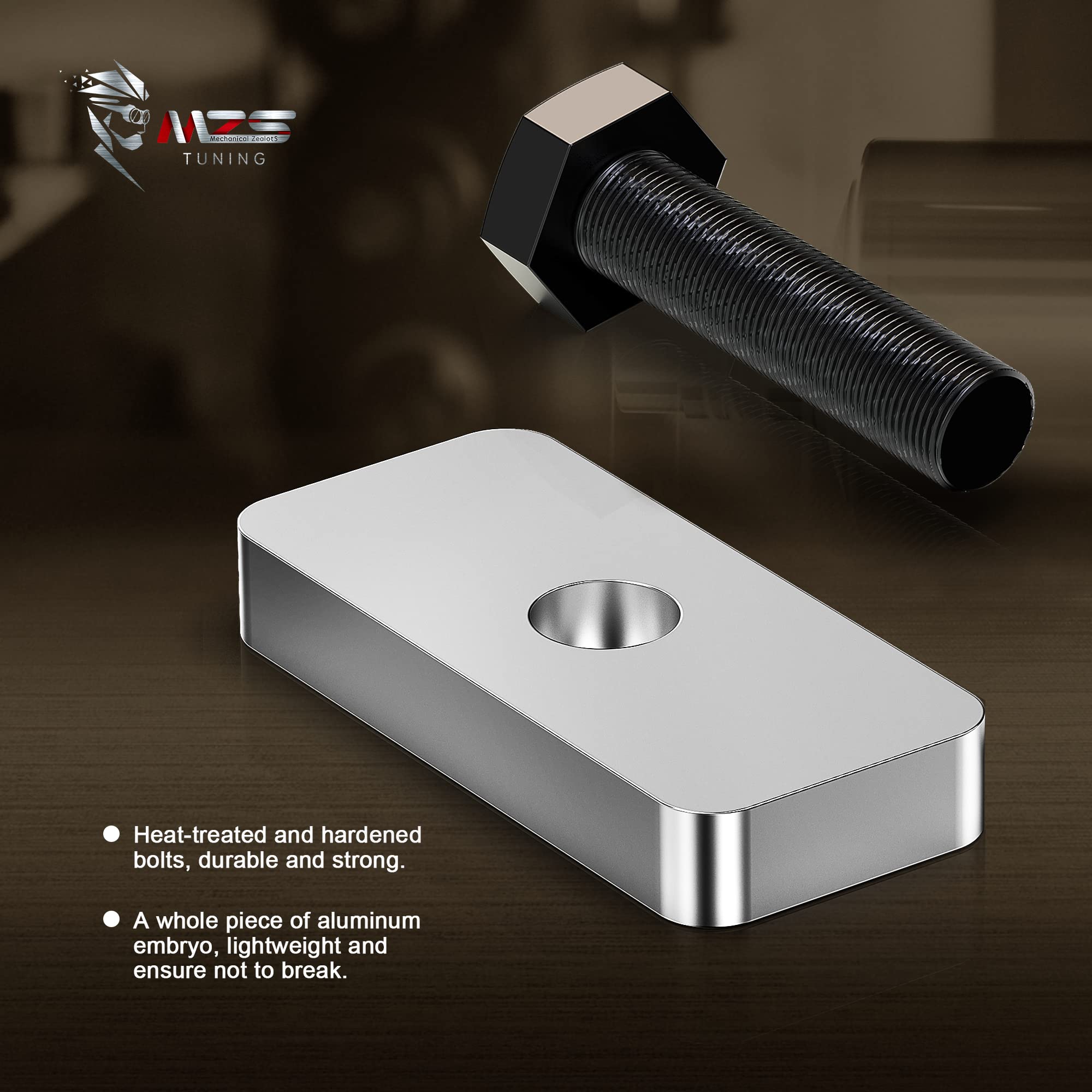 Mzs Rear Driveshaft Spacer Kit Compatible With 2005-2024 Tacoma