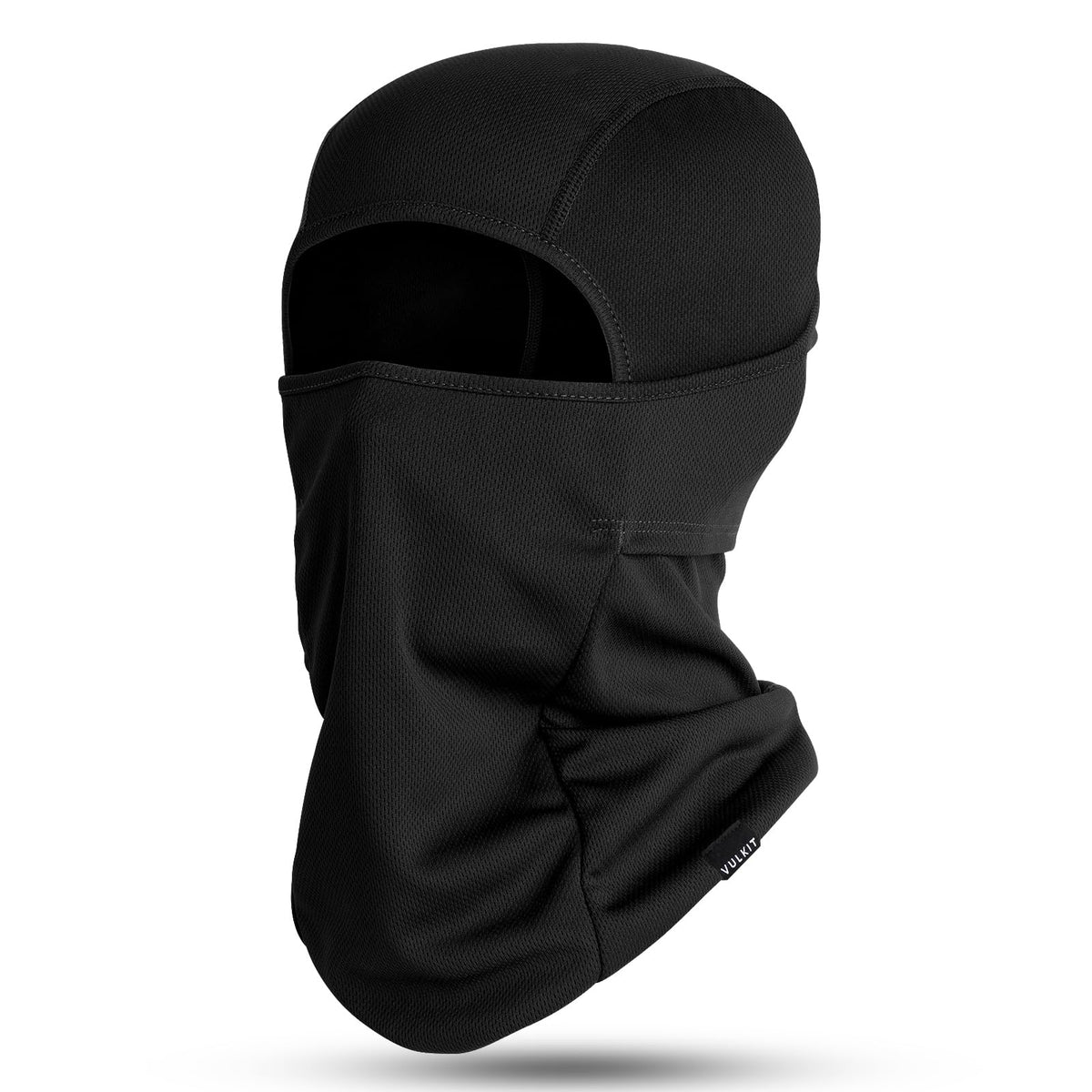 Vulkit Balaclava Face Mask Uv Protection For Women Men Leightweight Sun Tatical Hood Fishing Riding Motorcycle Black