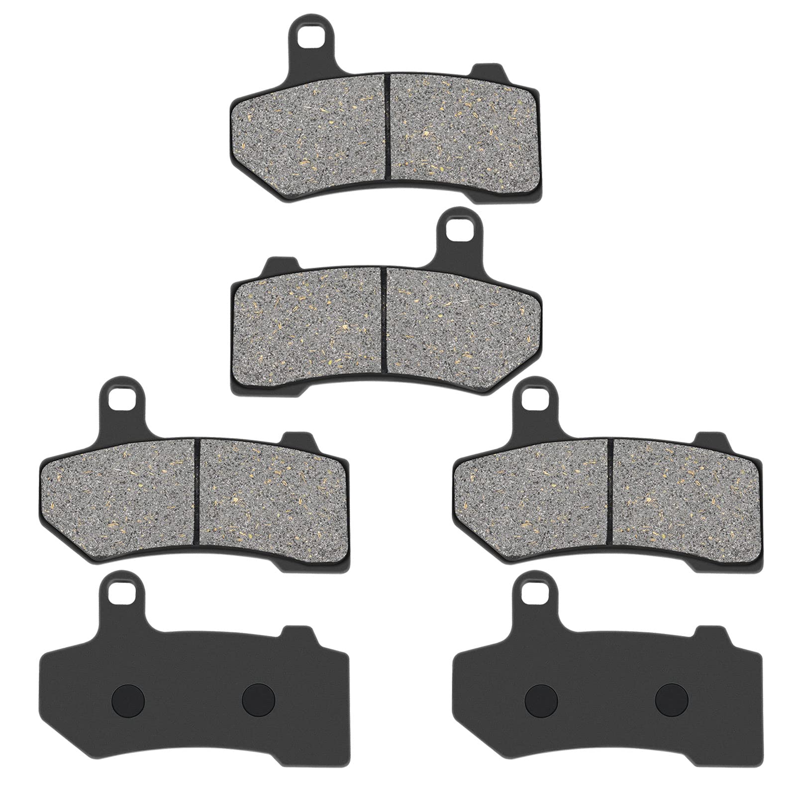 Anoety Front & Rear Brake Pads Replacement For Harley Road Glide 2008-2021/Street Glide 2008-2022/Road King 2008-2021/Ultra Clas
