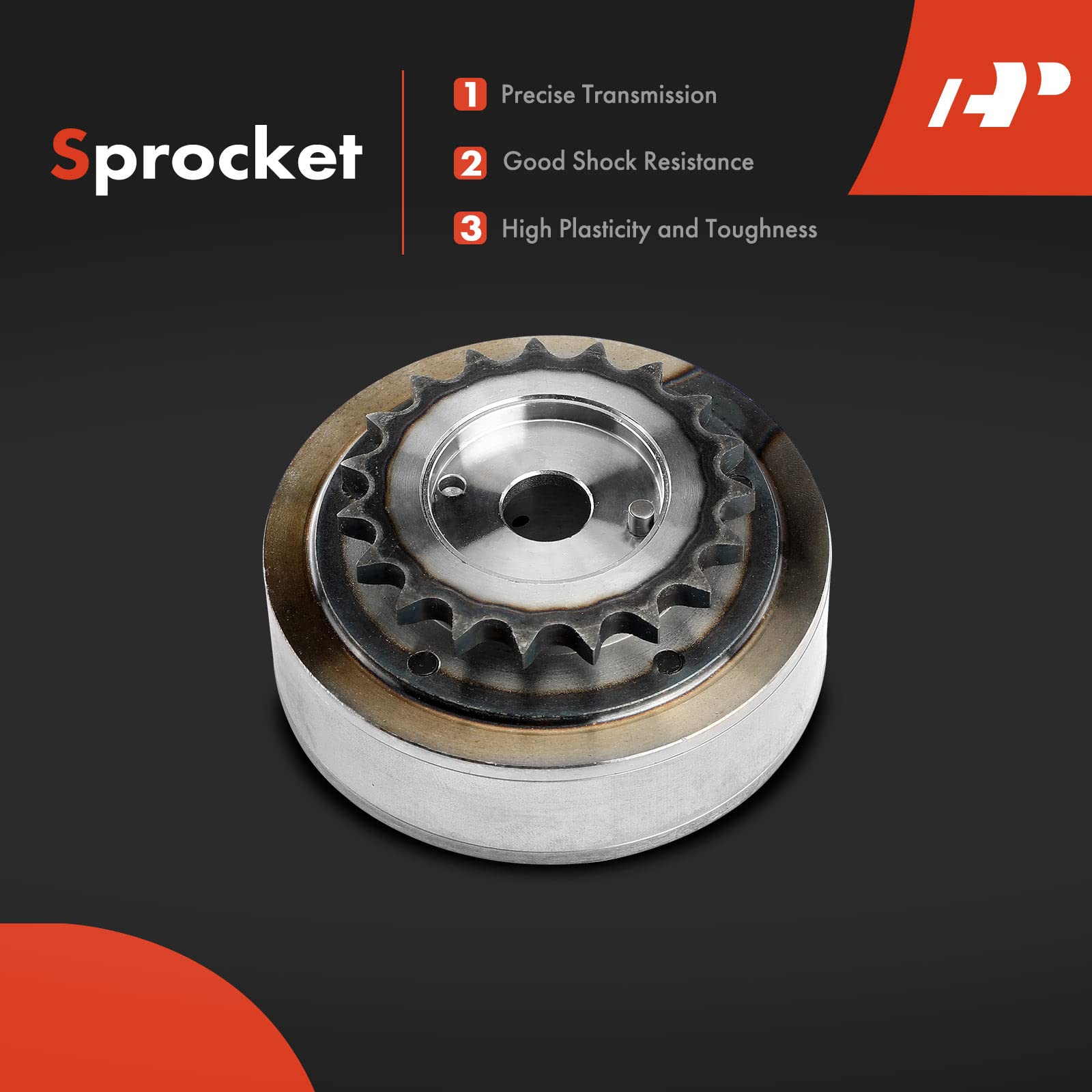 A-Premium Engine Timing Chain Kit W/Tensioner [fits DOHC, 4Cyl 2.0L] Compatible with Volkswagen Eos, GTI, Jetta 06-09, Passat &