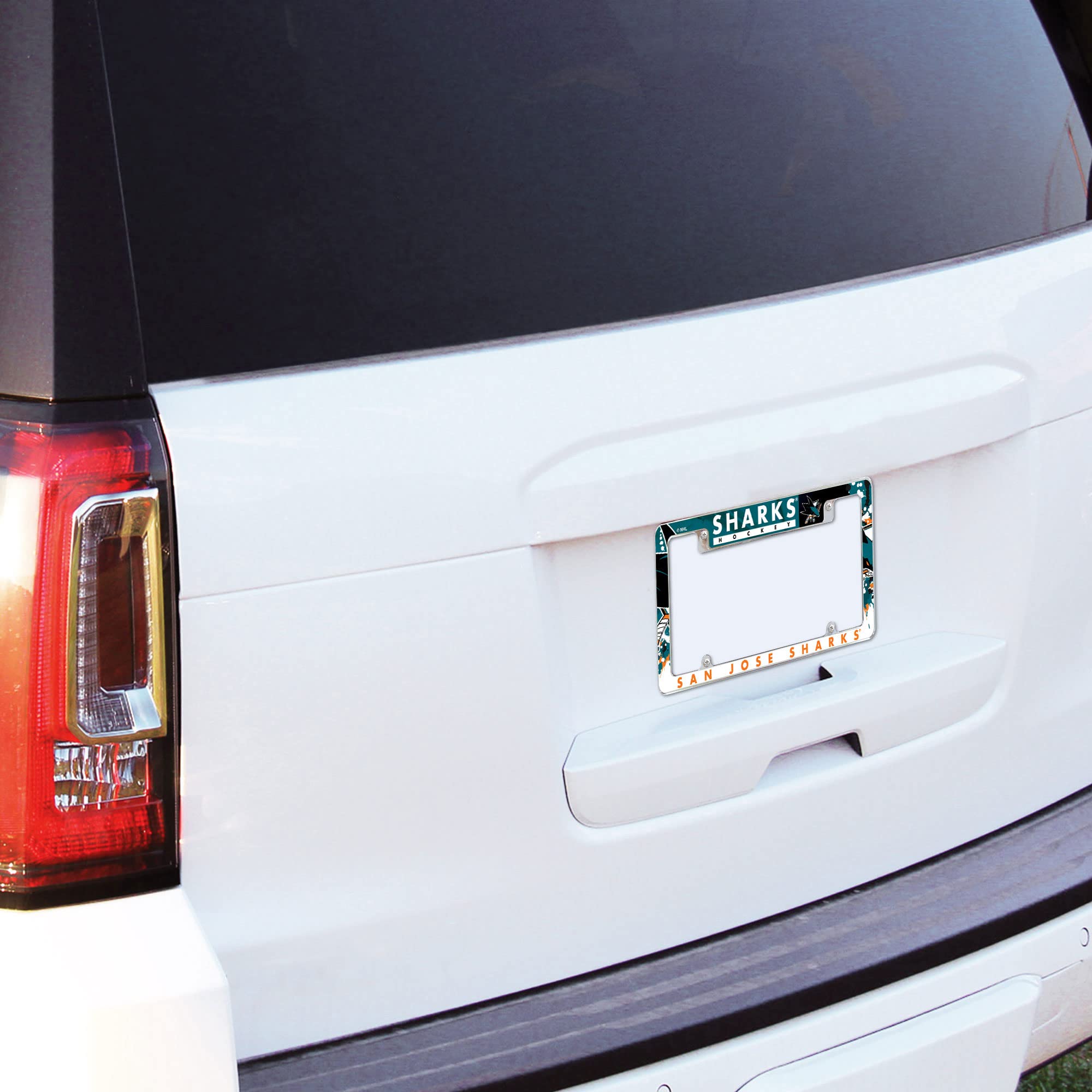 Rico Industries Cow All Over Automotive License Plate Frame for Car/Truck/SUV (12 x 6)