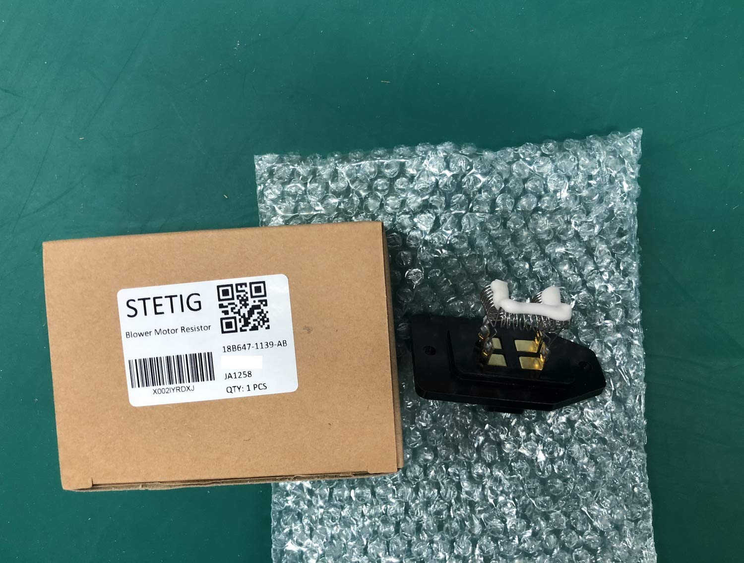 Blower Motor Resistor Fits 94-01 Integra - 93-97 Civic Del Sol / 92-98 Civic Replace 3A1000 973211 973-460 Ru71 20087 Ru71T 973-211 973-460 Ru-71 79330Sr3A01 Ja1258