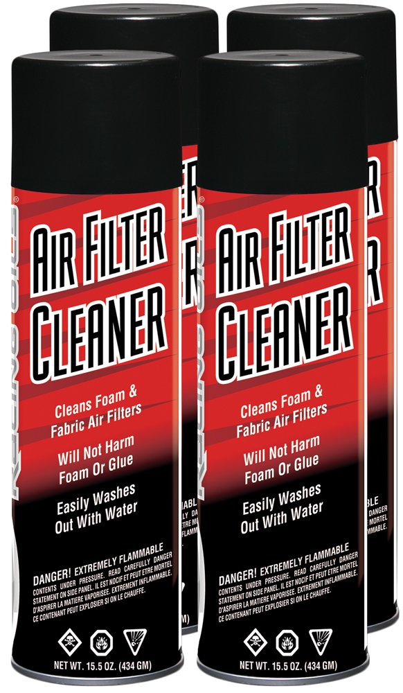 Maxima 79920-4PK Air Filter Aerosol Cleaner, 62 fl. oz., 4 Pack