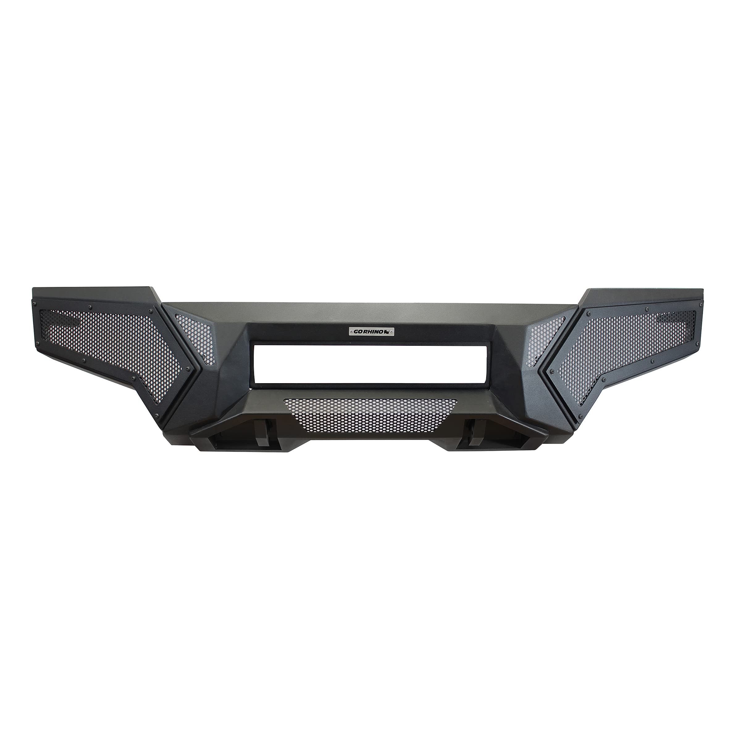 Go Rhino Element Front Bumper W/ Fixed Light Bar Mount | Mild Steel, Textured Black | 34389T | Fits 2016 - 2023 Toyota Tacoma