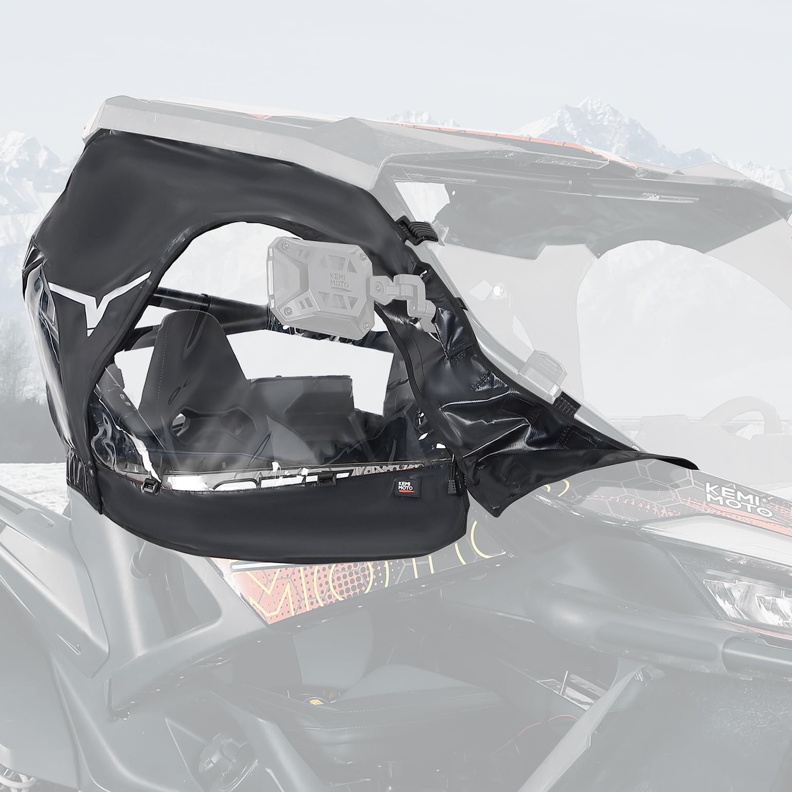 Kemimoto Upper Doors Compatible With Cfmoto Zforce 950 Upgrade Fit With Side Mirrors And Windshields, Zforce 950 H.O 2022-2024 /