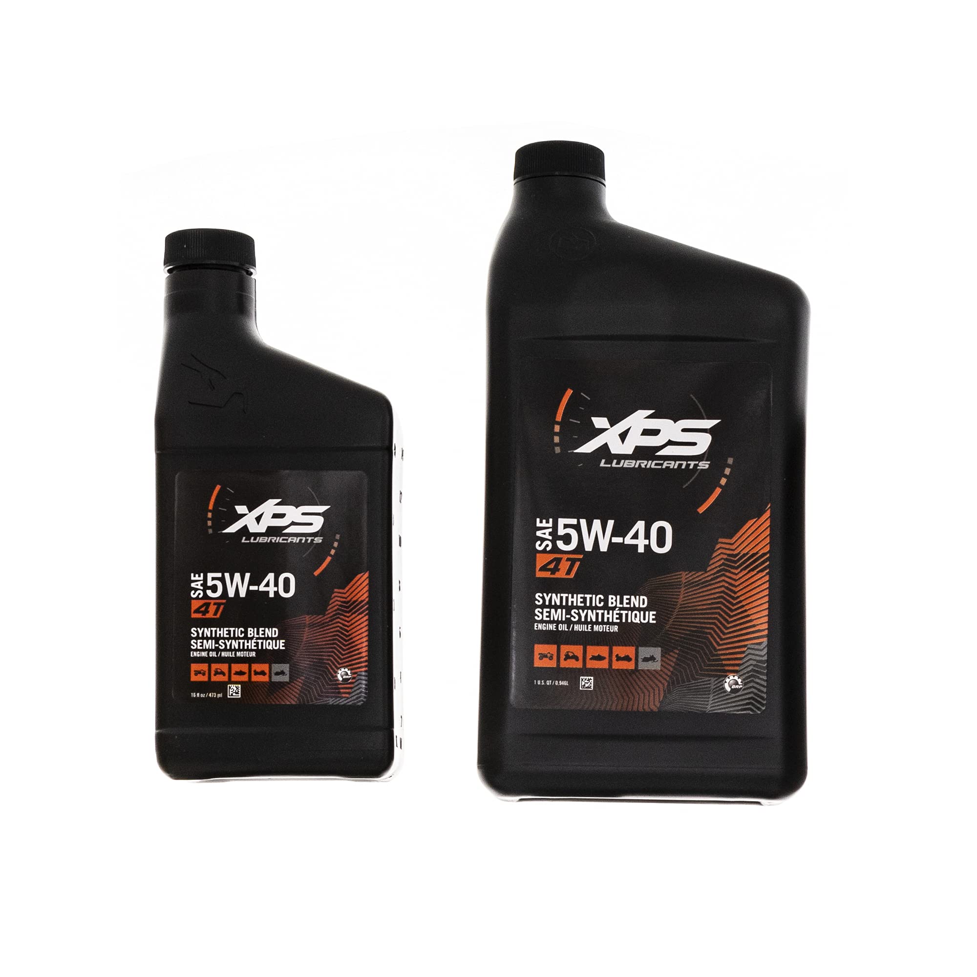 Can-Am Off-Road 4T 5W-40 Synthetic Blend Oil Change Kit For Rotax 450 Cc Or Less