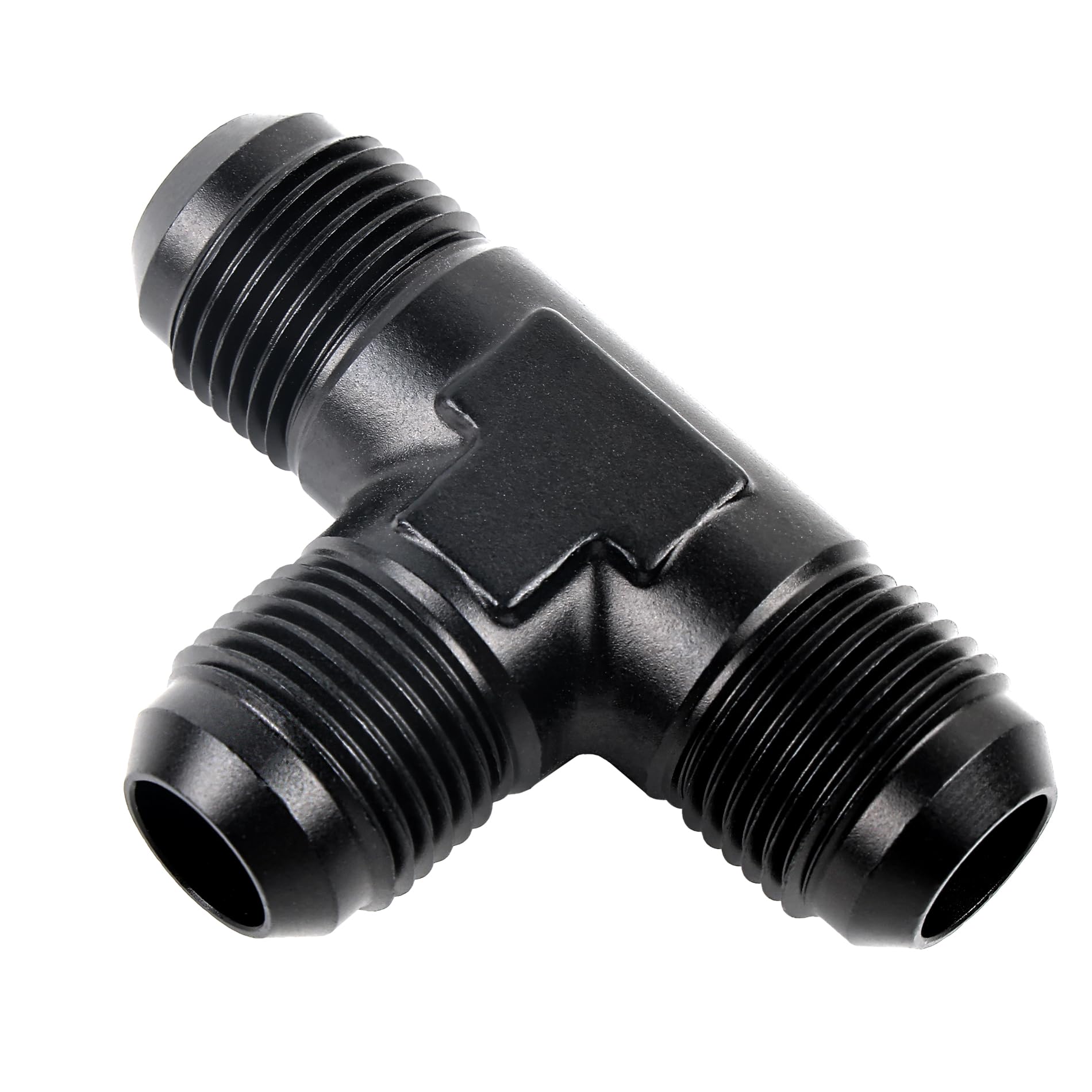 Evil Energy 10An Male Flare Tee Fitting Adapter T Union Aluminum Black