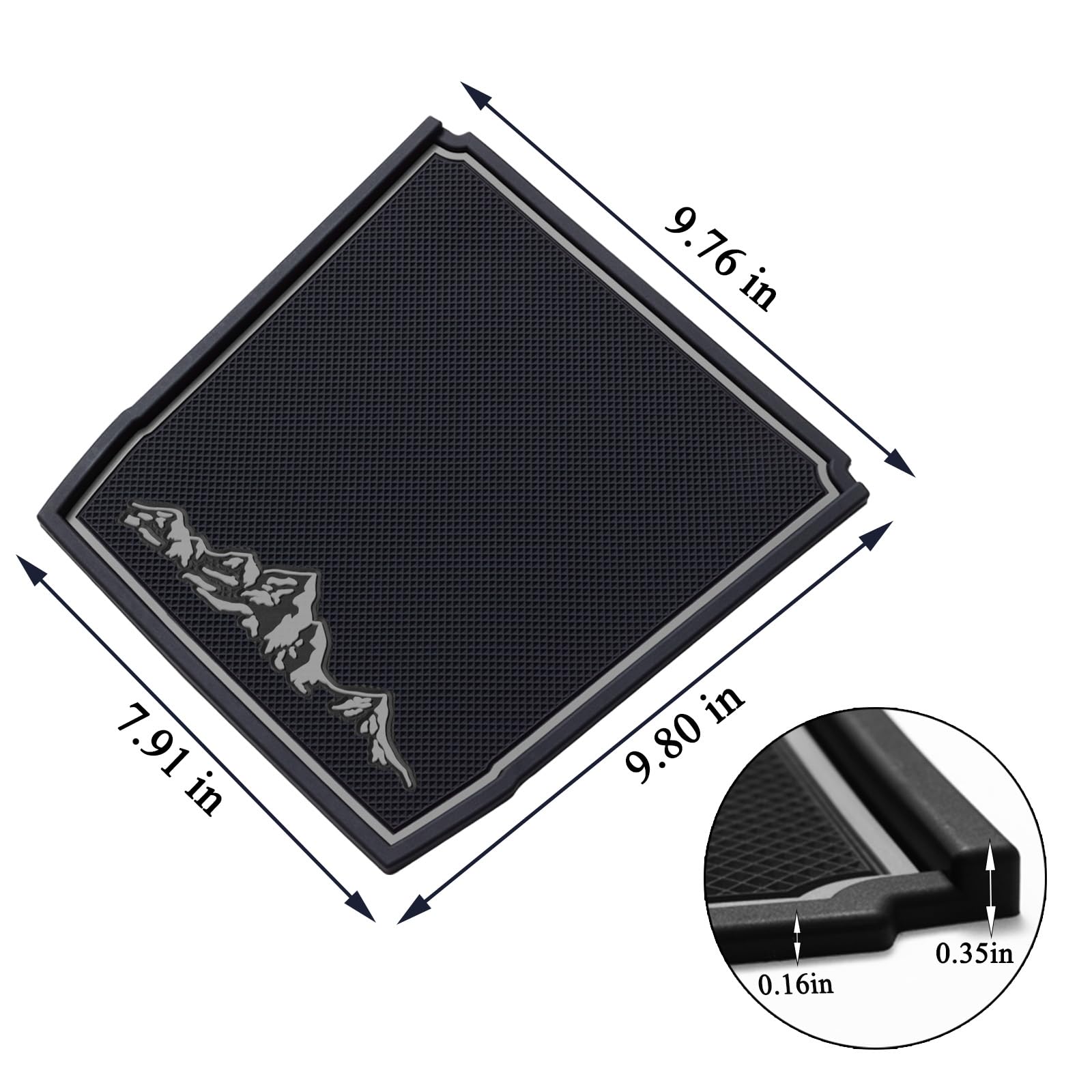 Jkcover Dashboard Mats Compatible With Subaru Crosstrek/Impreza 2018-2022 2023 And Subaru Forester 2019-2024 Accessories Center