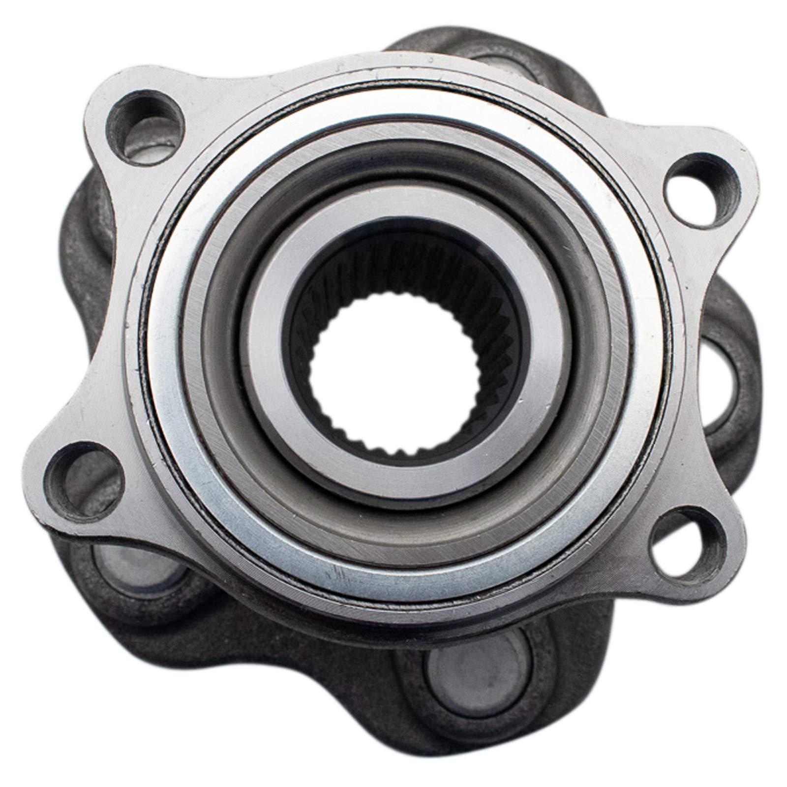 Trq Rear Wheel Hub Bearings Assembly Set Compatible With 2003-2008 Infiniti Fx45