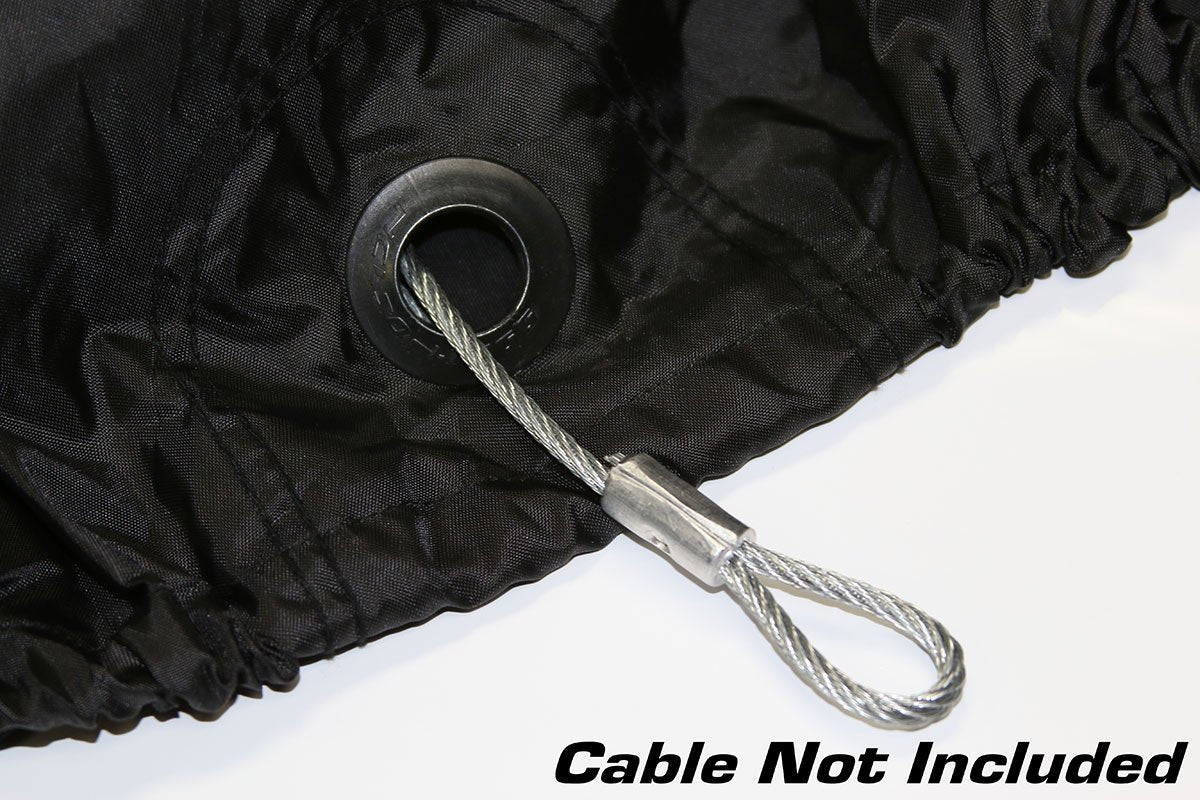 Nelson-Rigg Defender 400 Motorcycle Cover, All-Weather, Waterproof, Vents, Heat Shield, Windshield Liner, Compression Bag, fits