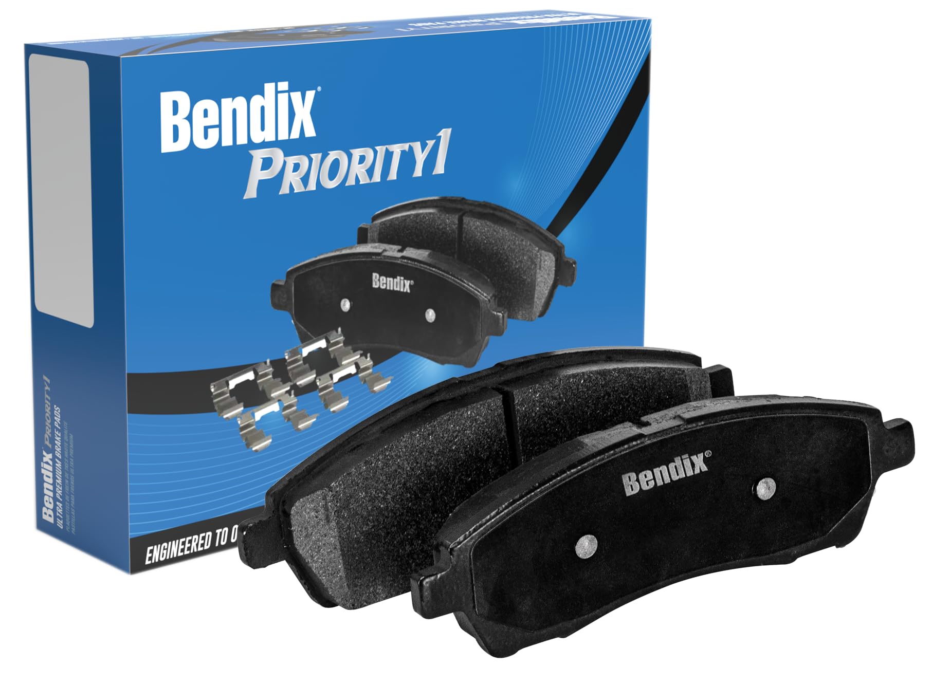 Bendix Priority1 Cfc1578 Ceramic Front Brake Pads For Honda Civic 2015-2012