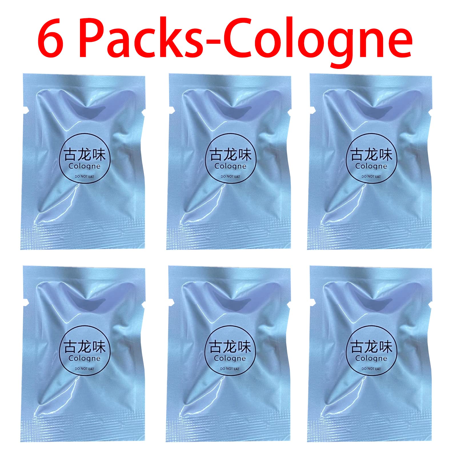 Cacacece 6 Packs Cologne Smell Car Air Fresheners Refills Solid Fragrance Replacement Tablets