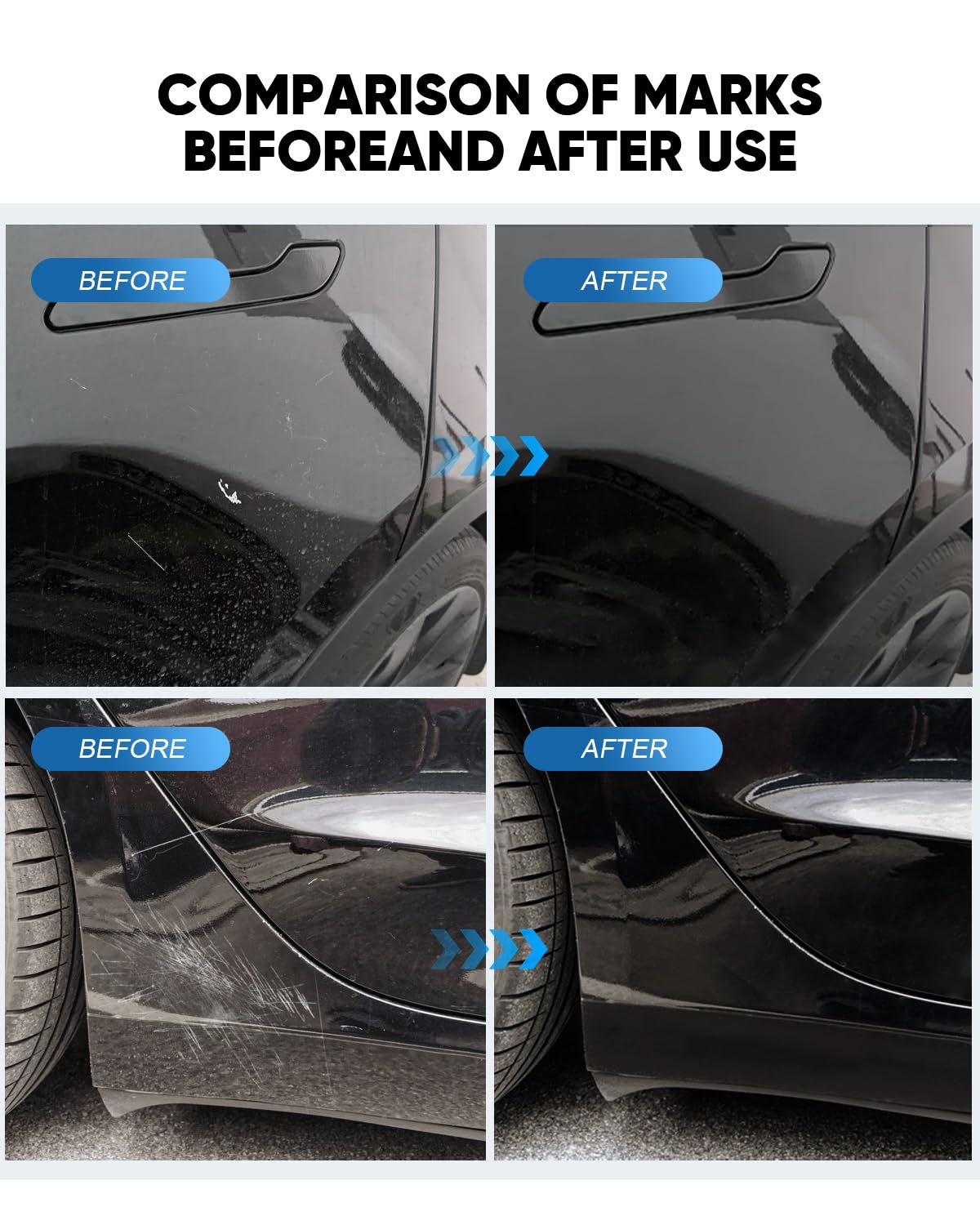 Evooor For Tesla Red Touch Up Paint - Diy Scratches Repair With Color-Matched For Model 3/Y/S/X (Red (Pmmr/Ppmr))