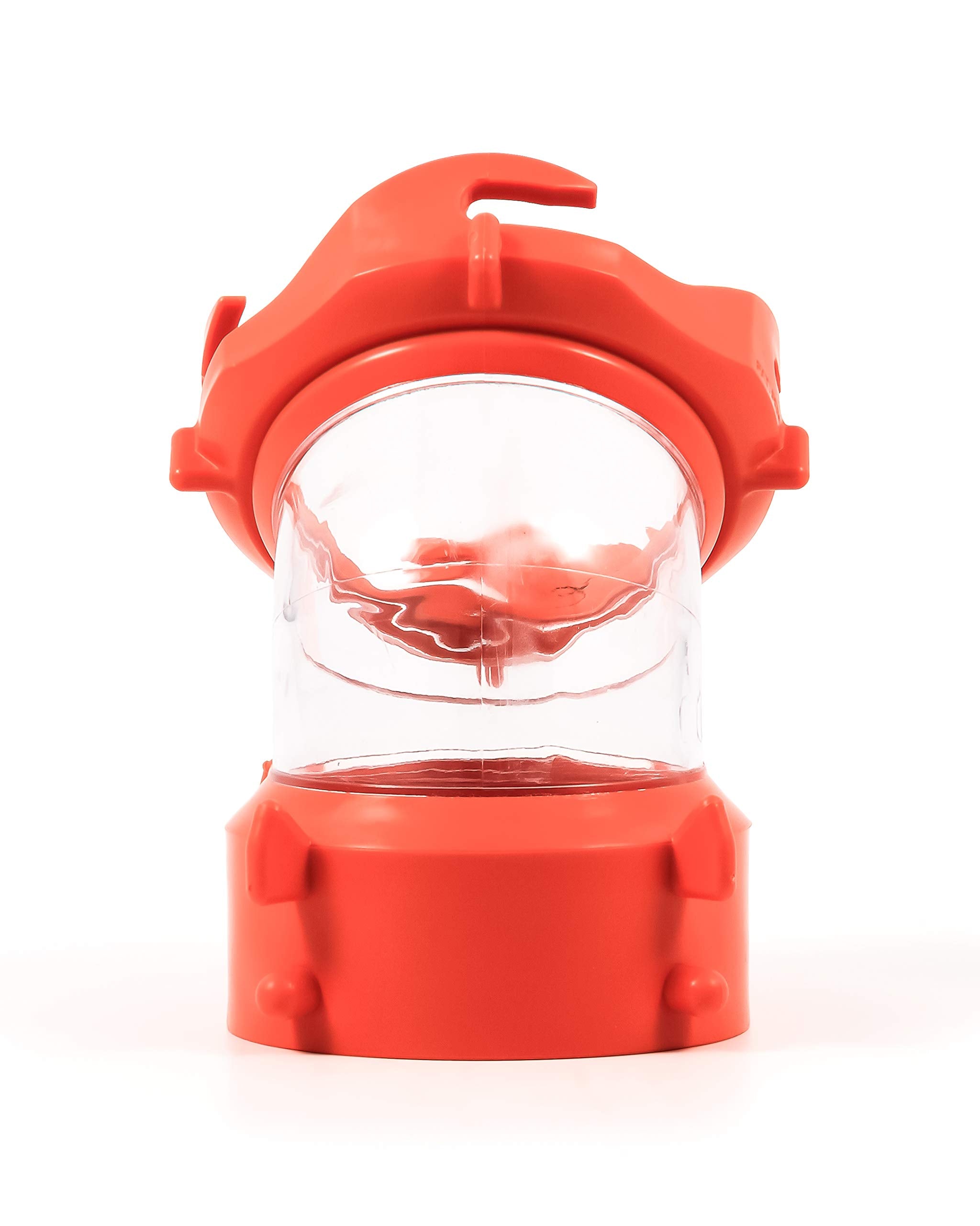 Camco RhinoFLEX Clear 45-Degree Camper/RV Sewer Hose Swivel Fitting - Features a Swivel Lug Fitting & a 4-Prong Bayonet Fitting