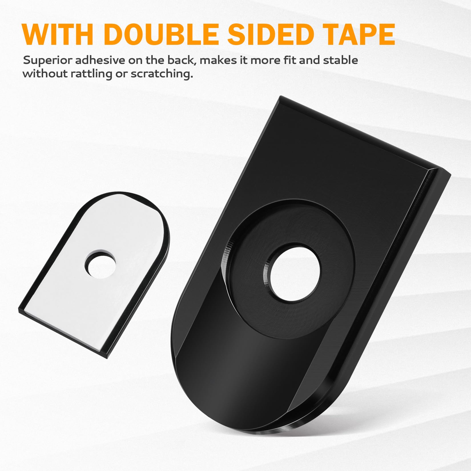 PBYMT Rear Seat Bolt Quick Release Seat Tab Cover Screws Hardware Kit Compatible for Harley Road King Street Electra Glide Dyna