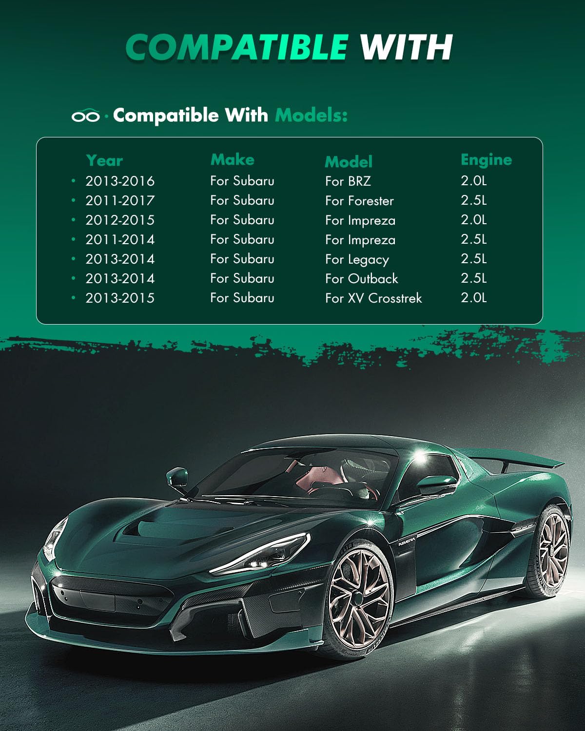 Scitoo D1539 D1114 Front Semi-Metal Rear Ceramic Brake Pads Sets Fit For Subaru Brz | For Forester | For Impreza | For Legacy |