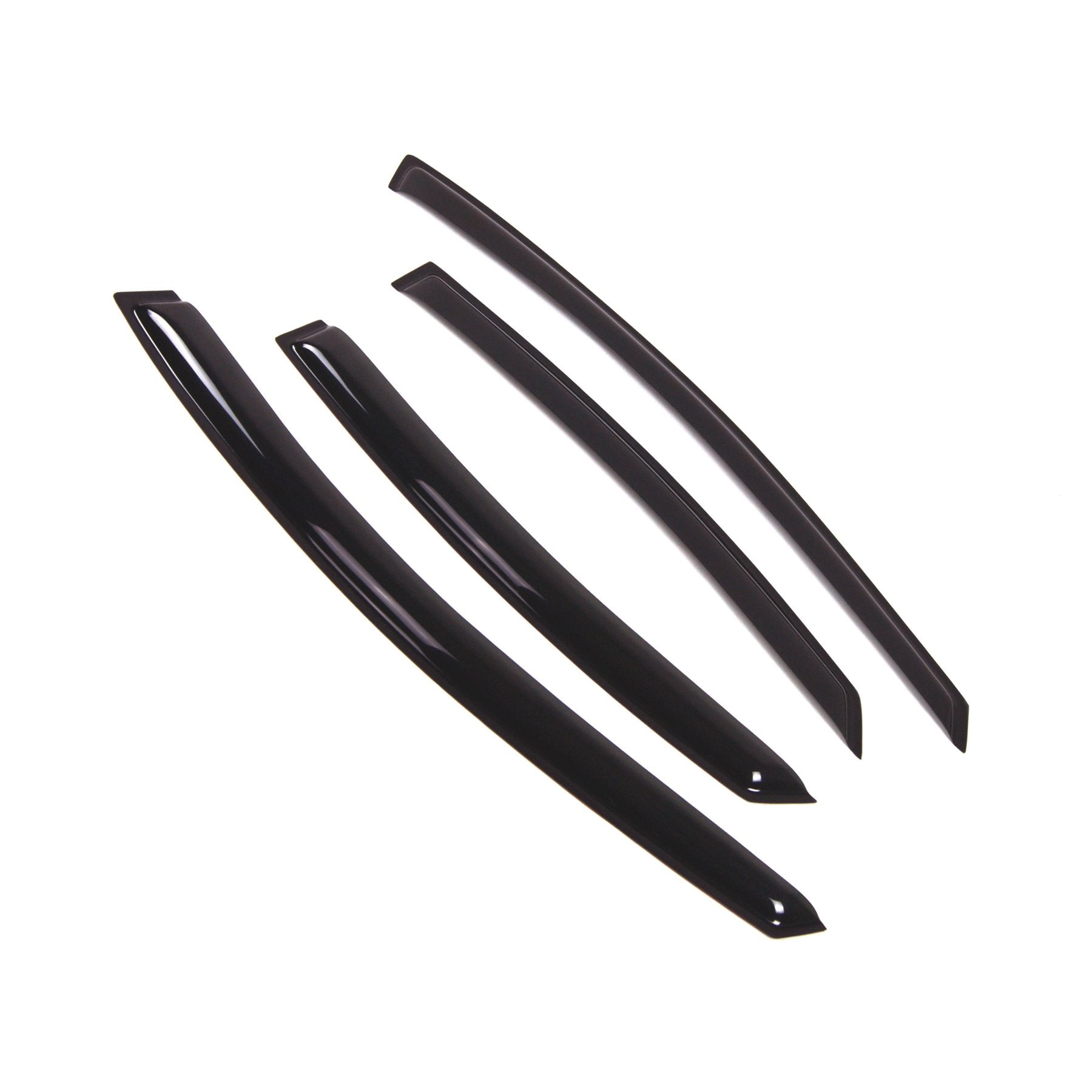 Tuningpros Outside Mount Window Vent Visors Rain Guards Compatible With Hyundai Sonata 2011-2014 | Side Window Wind Deflectors R