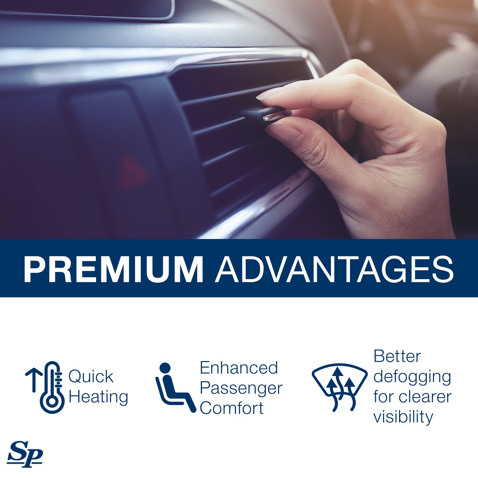 Spectra Premium 98030 Vehicle HVAC Heater Core Replacement Compatible With Volkswagen Golf, GTI, Passat, Rabbit, R32, Tiguan, EOS and CC