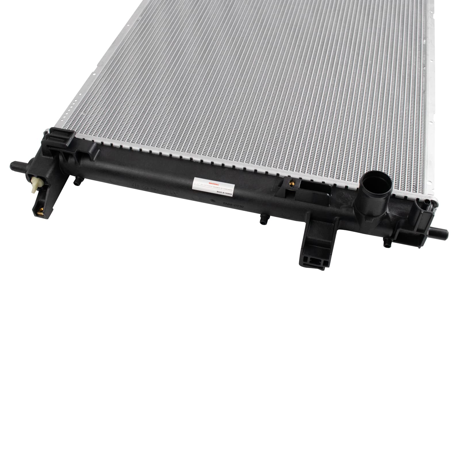 Trq Radiator Assembly Aluminum Core Compatible With 16-19 Cadillac Ats Cts 16-22 Chevrolet Camaro Cu13589