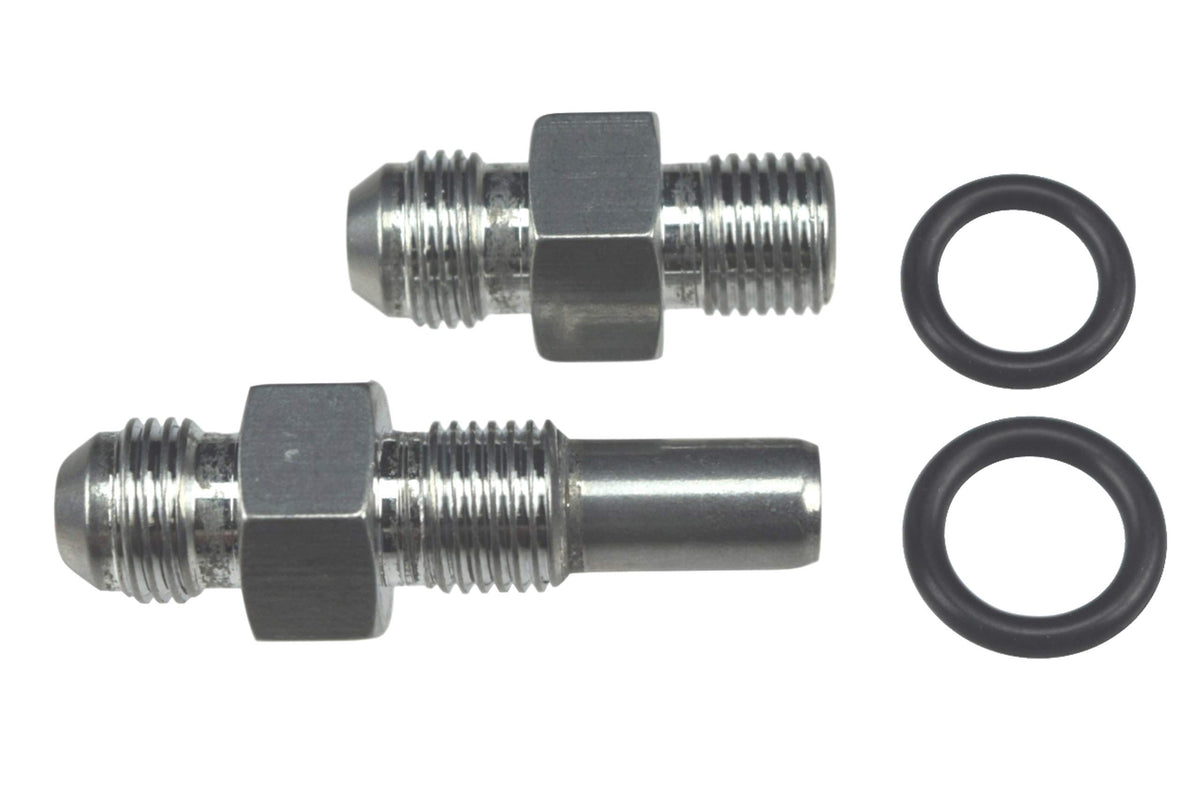 Ict Billet 4L80E Transmission Adapter Fitting Front And Rear Port -6An Flare 6 An 4L80E Ls1 Lm7 Lr4 Lq4 Ls6 L59 Lq9 Lm4 L33 Ls2 