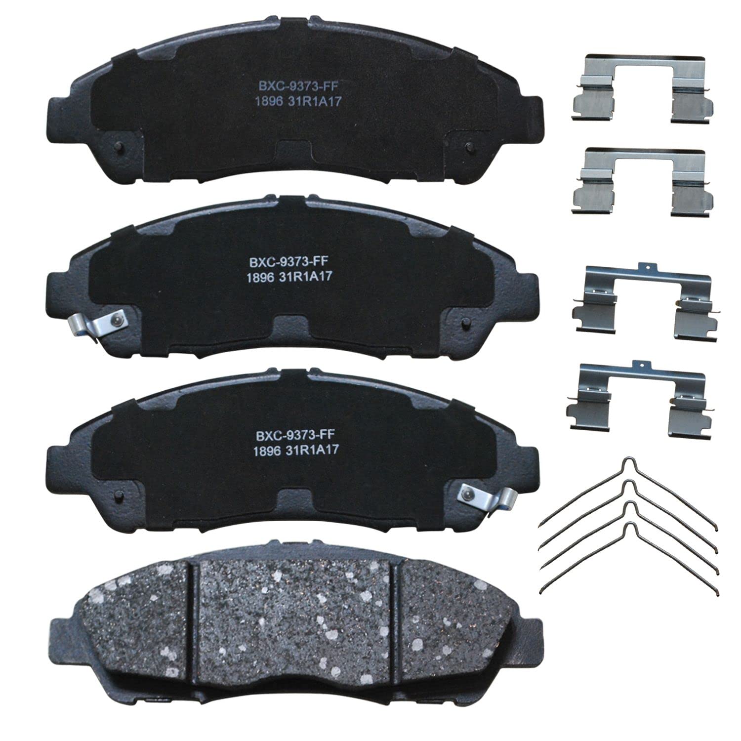 Bendix Premium Sbc1896 Ceramic Front Brake Pads For Buick Enclave 2020-2018, Cadillac Xt5 2020-2017, Xt6 2020, Chevrolet Blazer 