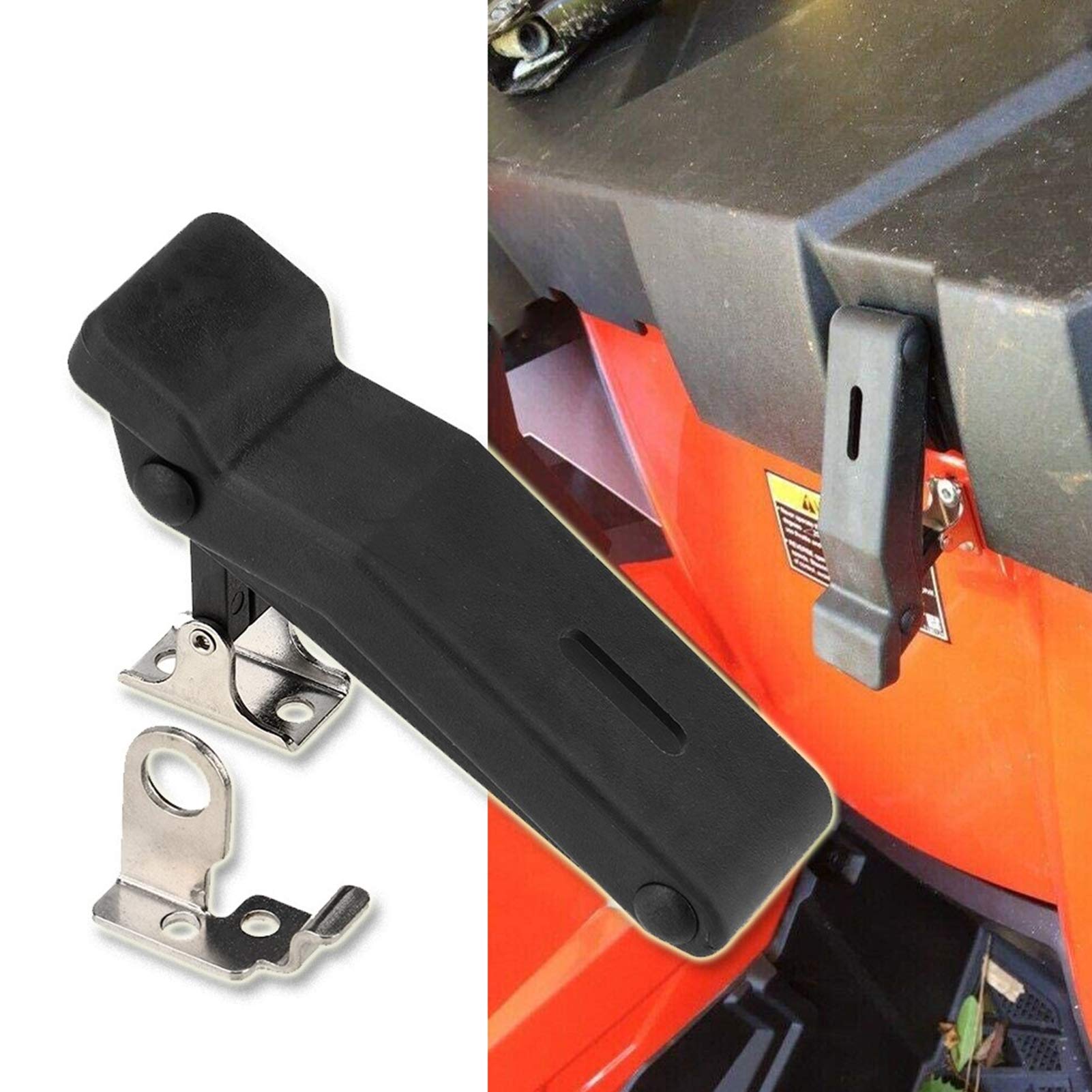 2Pcs Front Storage Rack Rubber Latch Fit For Polaris Sportsman 450 570 850 Touring Etx 7081927