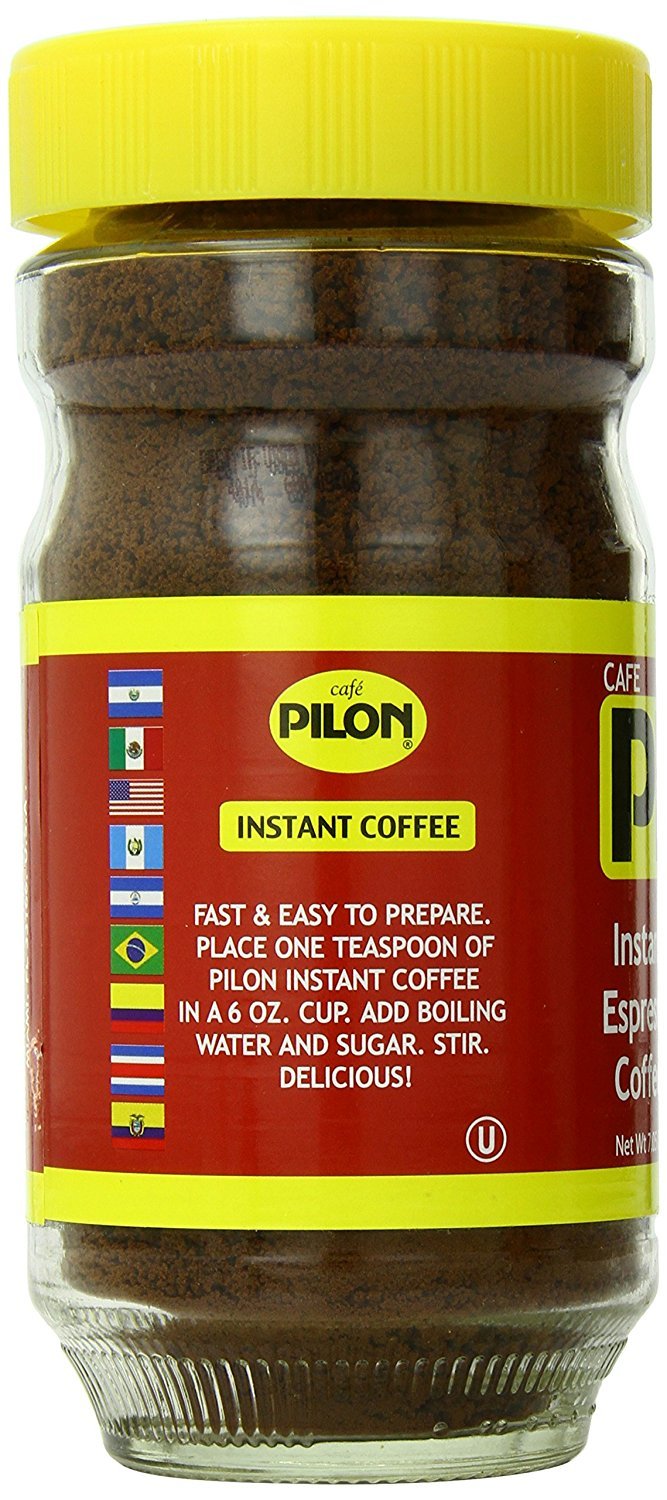 CAFÉ BUSTELO Instant Espresso Coffee Jar - 7.05 Ounce, Convenient Instant Brew, Rich Flavor, Perfect for Coffee Lovers