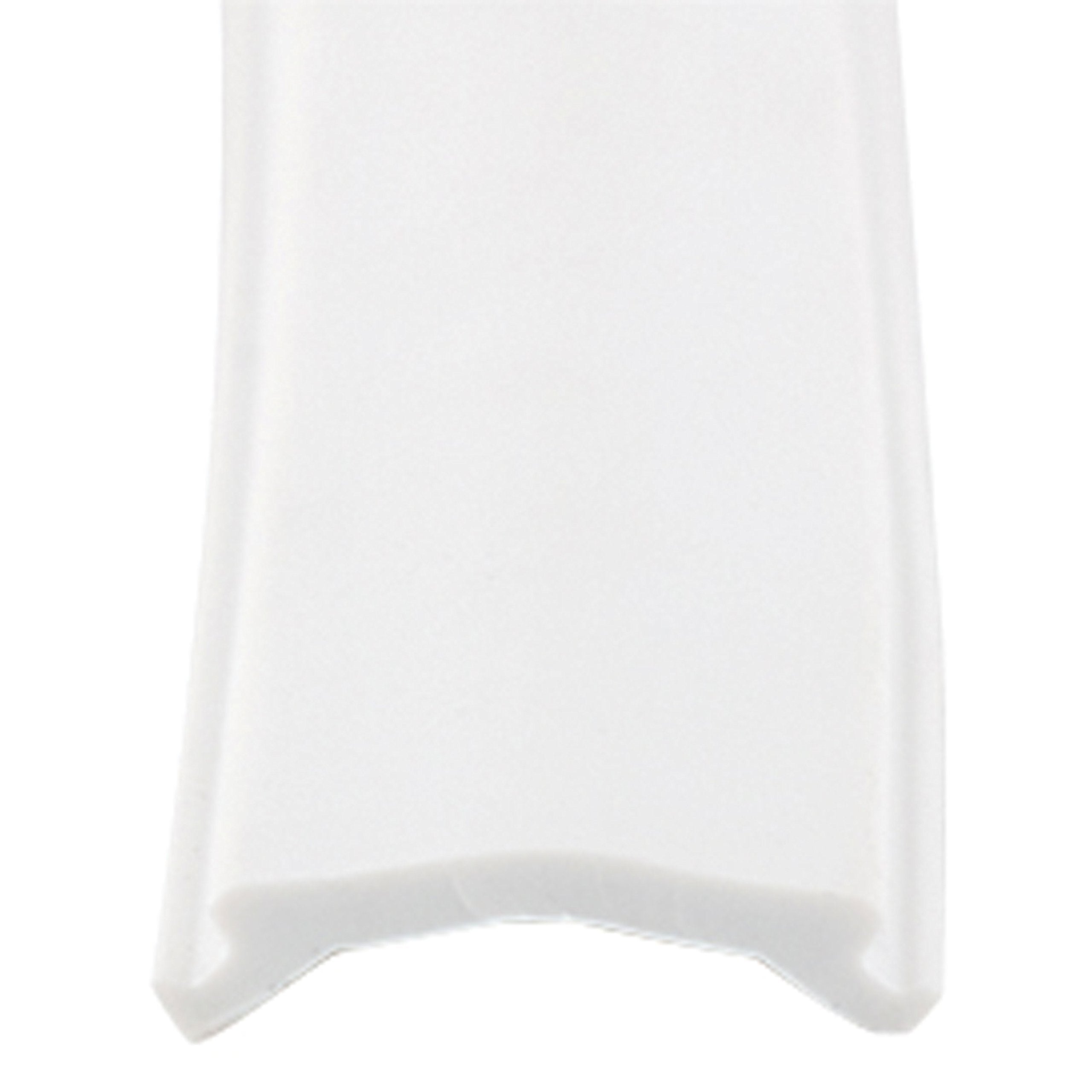 AP Products 011-398 Flexible Vinyl Screw Cover, Polar White